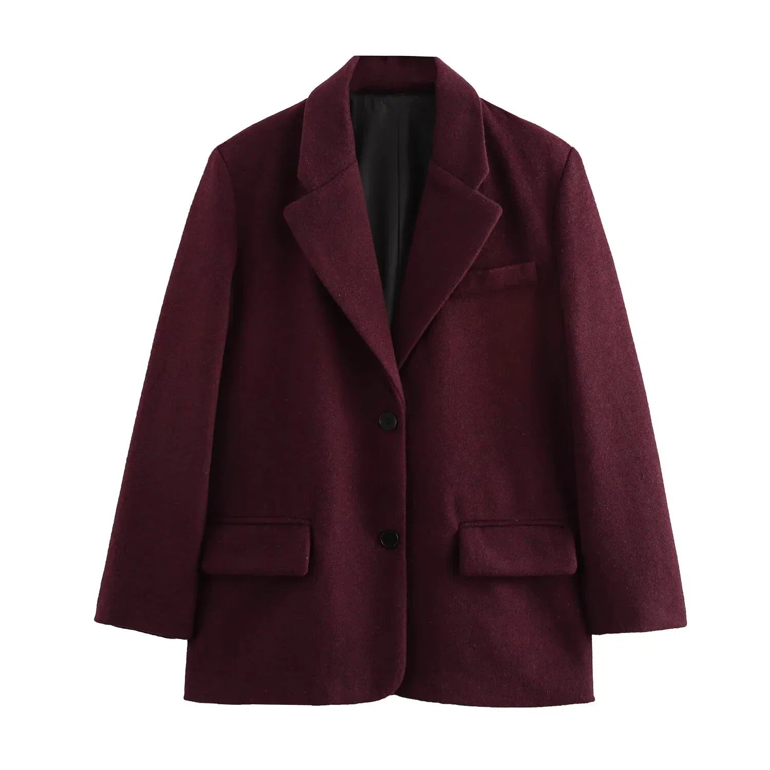 Oversize Yünlü Blazer