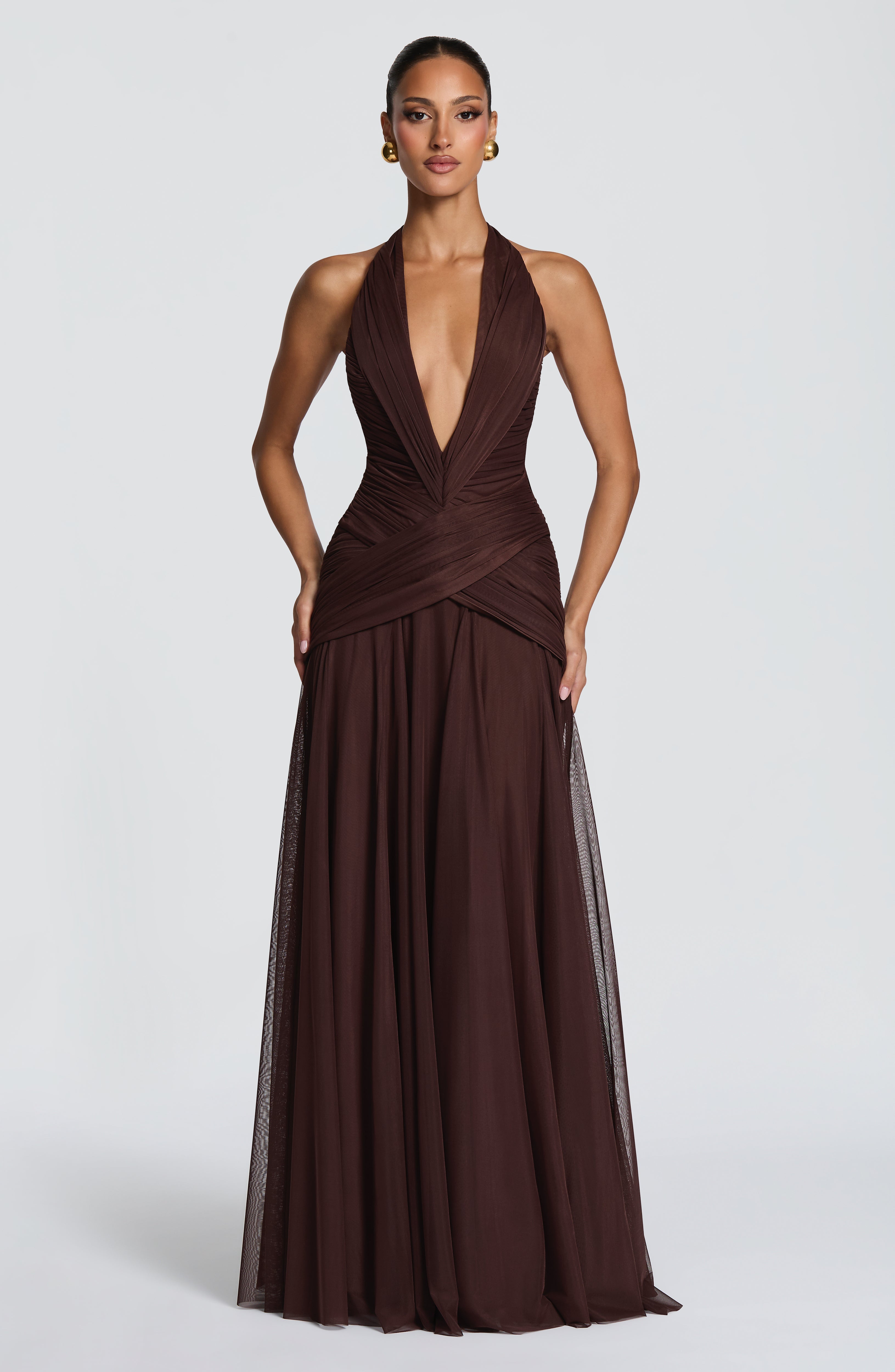 Cleo Maxi Erik Moru Elbise