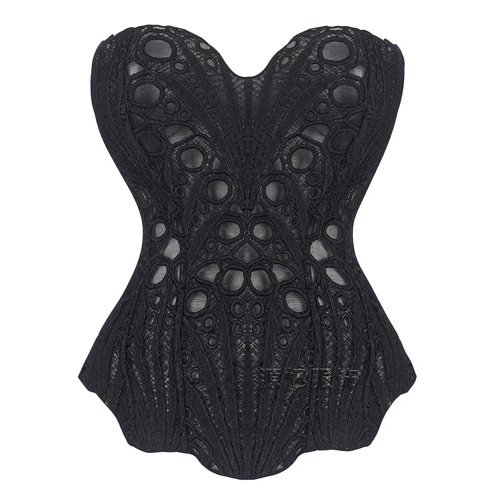 Hollow Out Corset Top