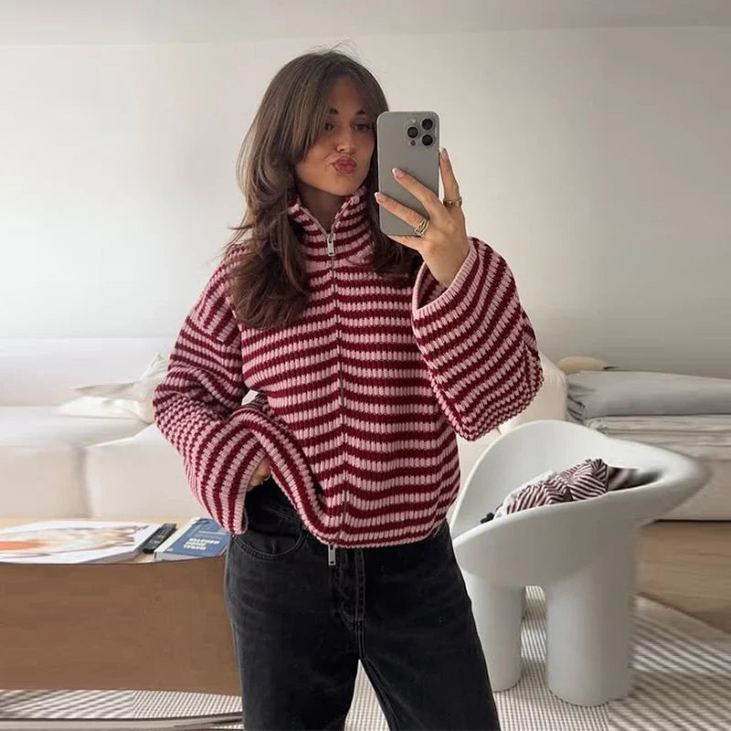 Turtleneck Hırka