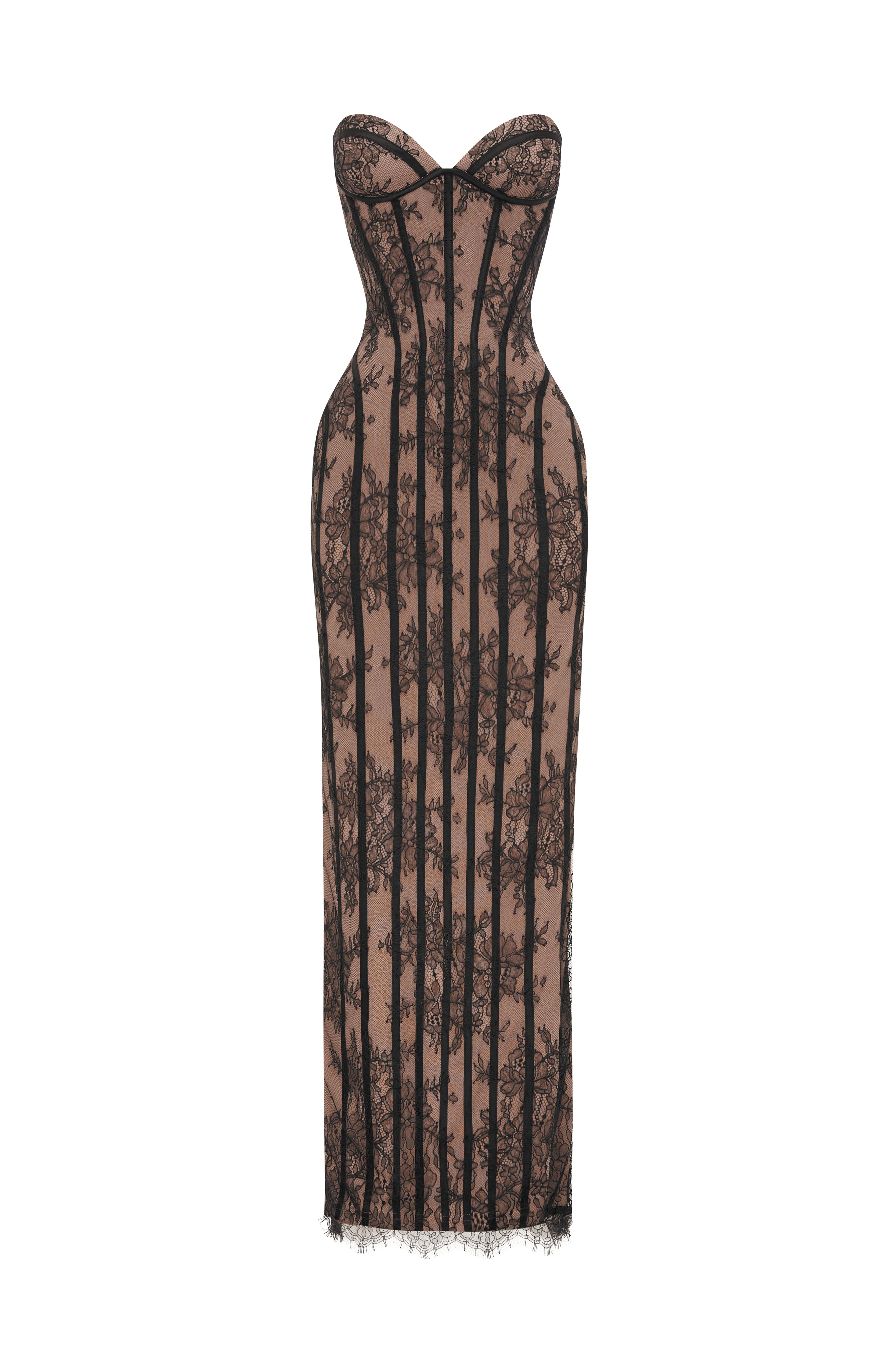 Siyah Sian Maxi Elbise