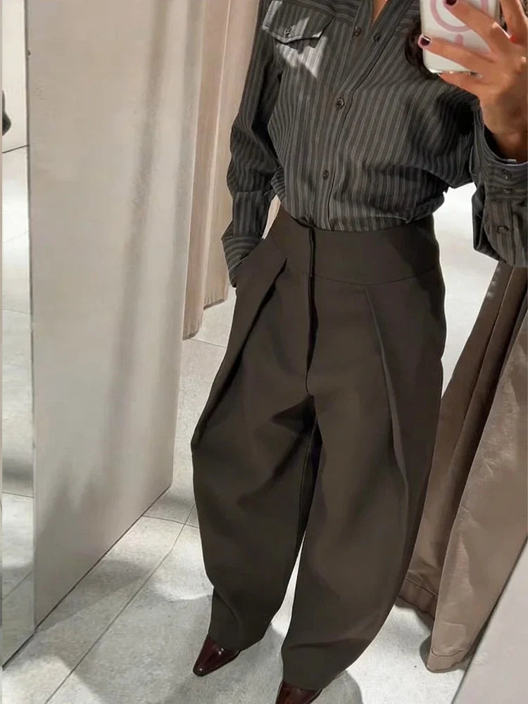 Loose Fit Pantolon Gömlek Takım