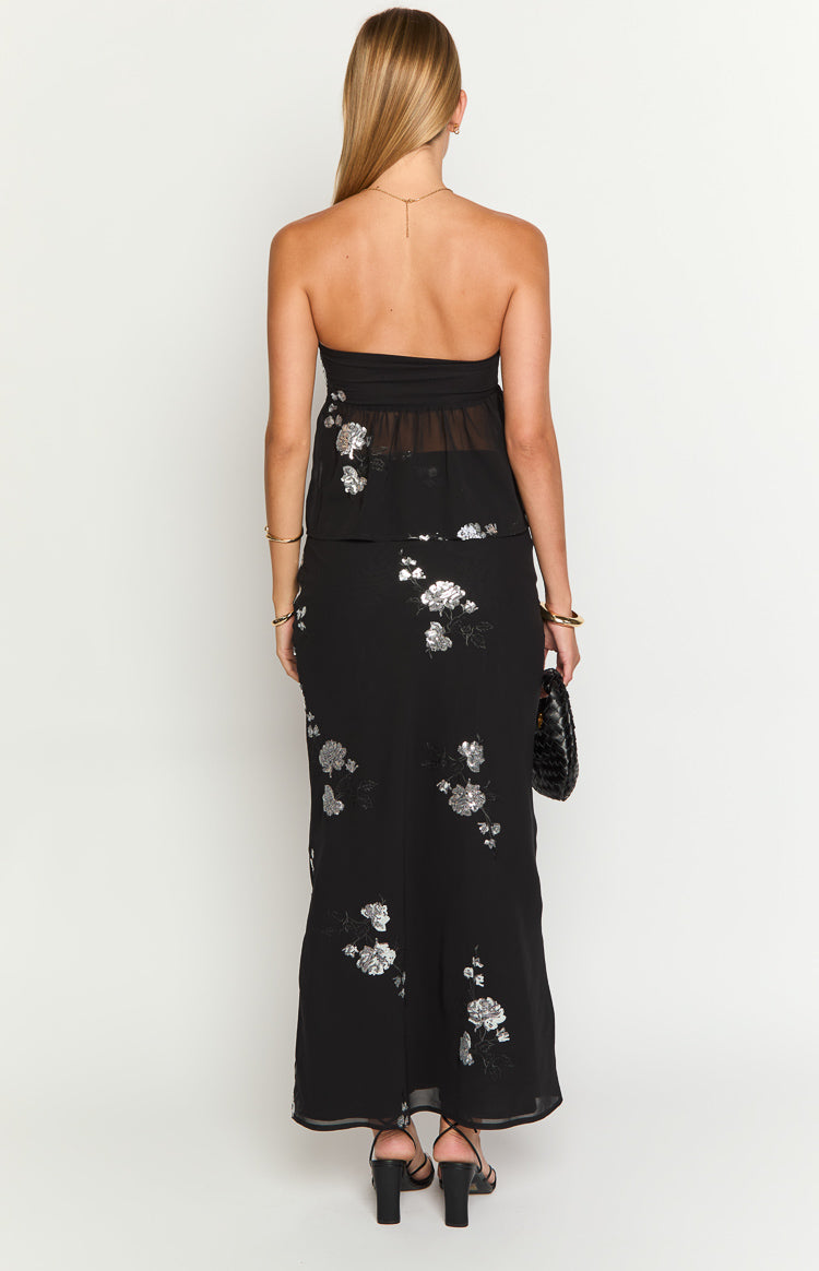 Shyla Siyah Maxi Etek