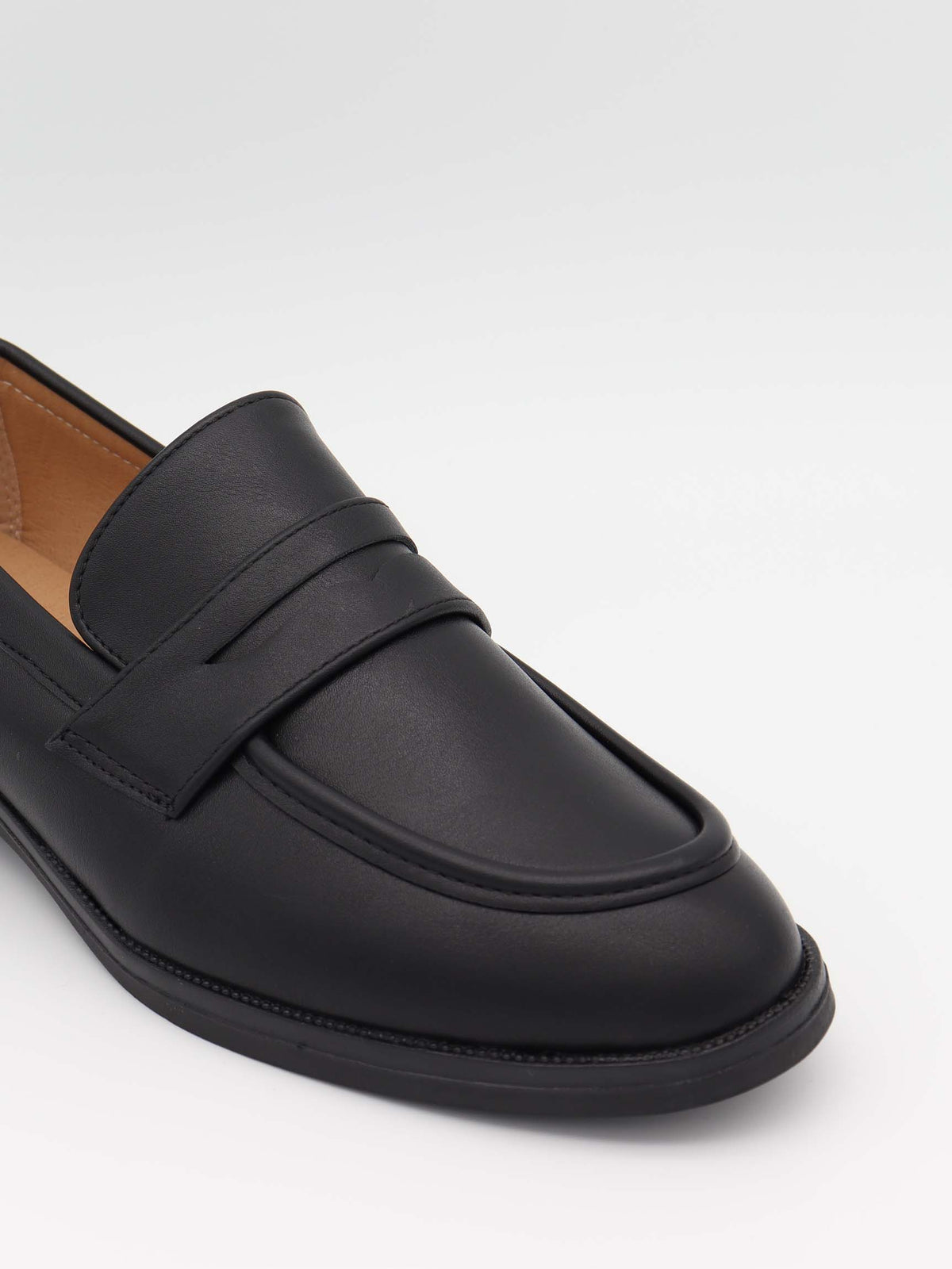 Blova Mat Siyah Loafer Ayakkabılar