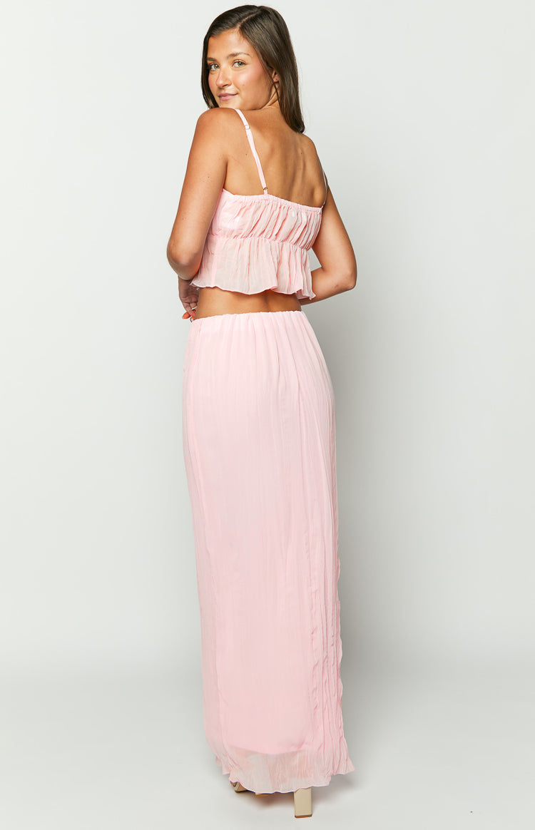 Pembe Maxi Etek
