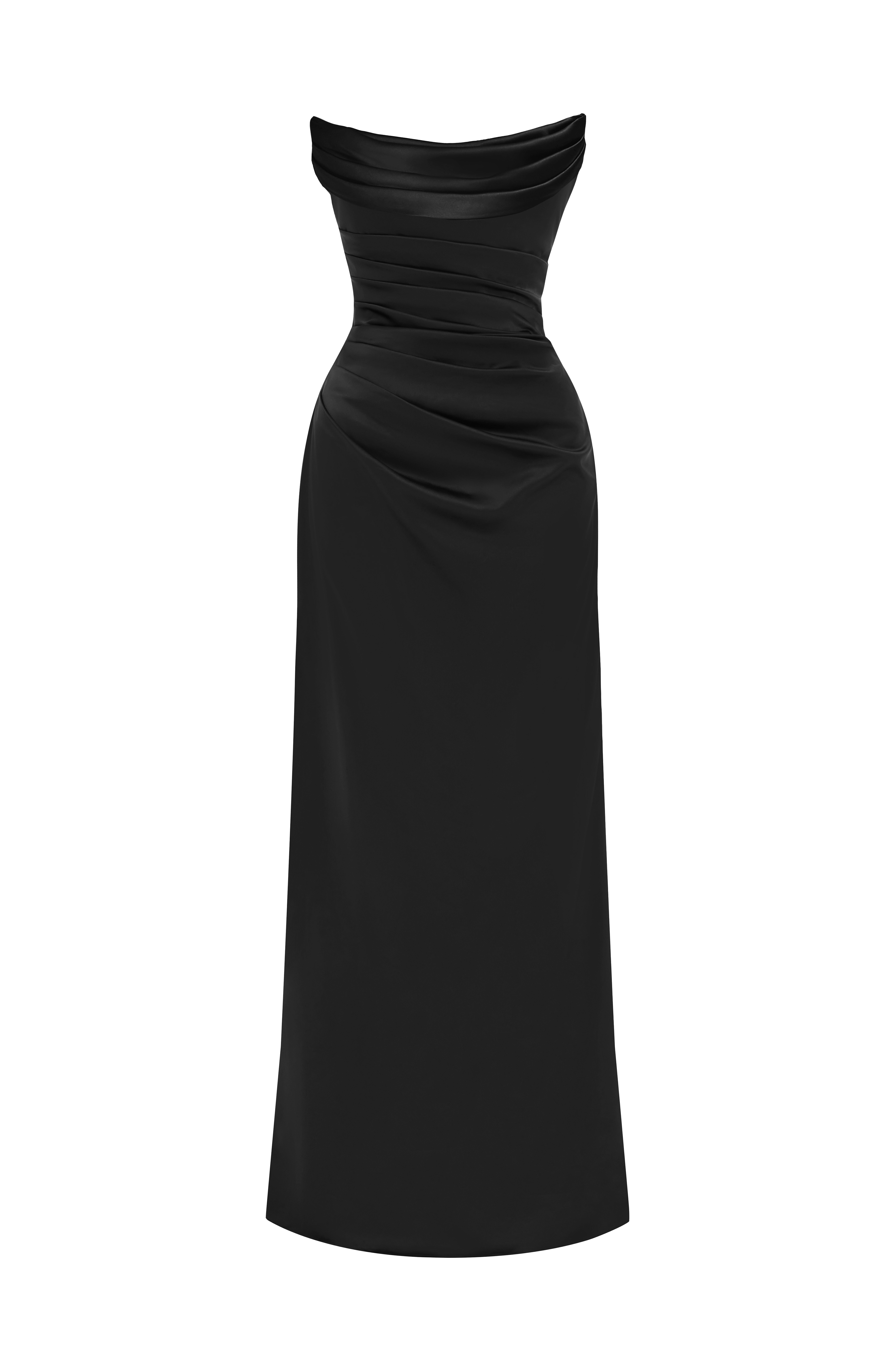 Vessa Siyah Maxi Elbise