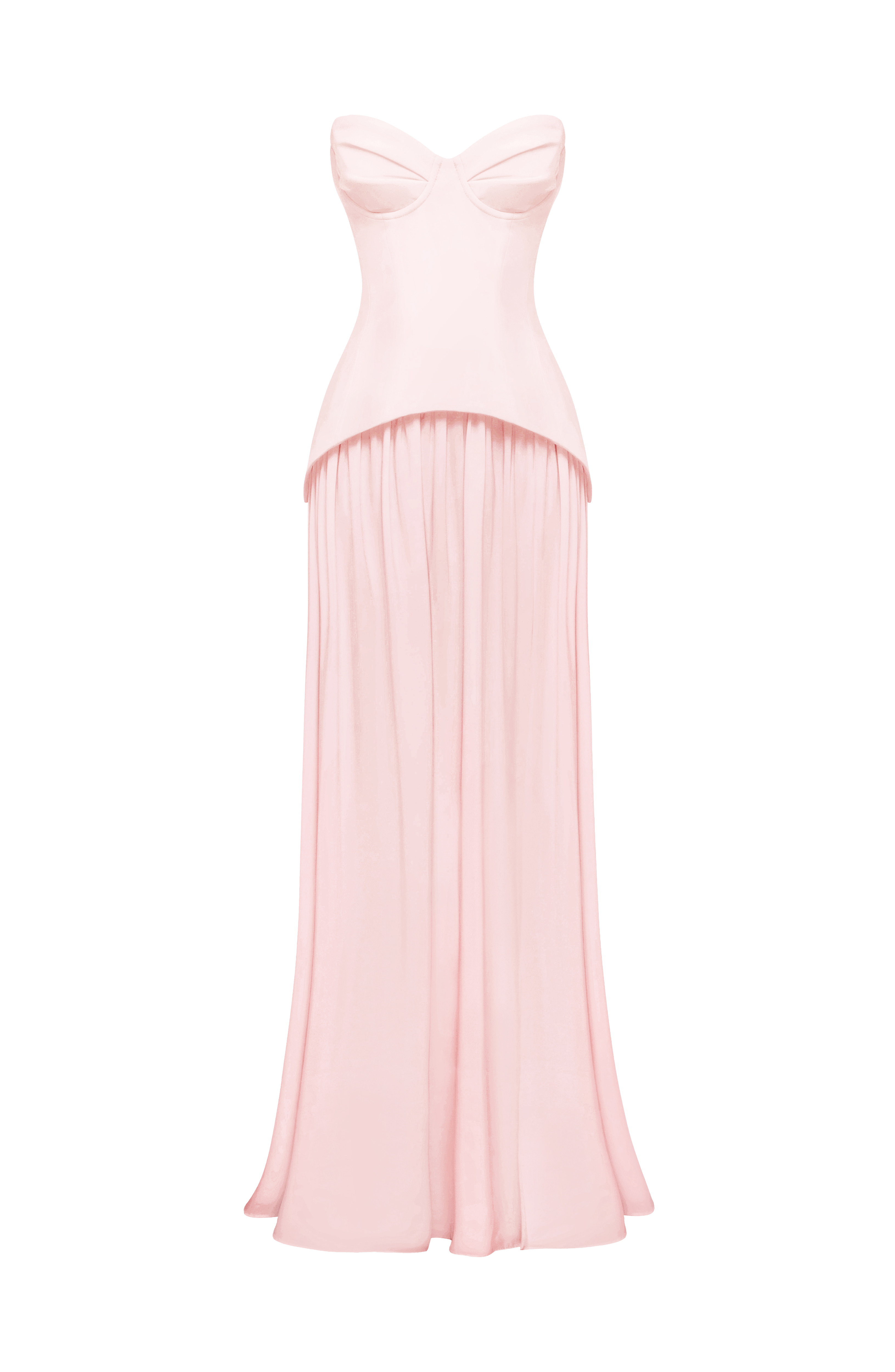 Vietta Pembe Maxi Elbise
