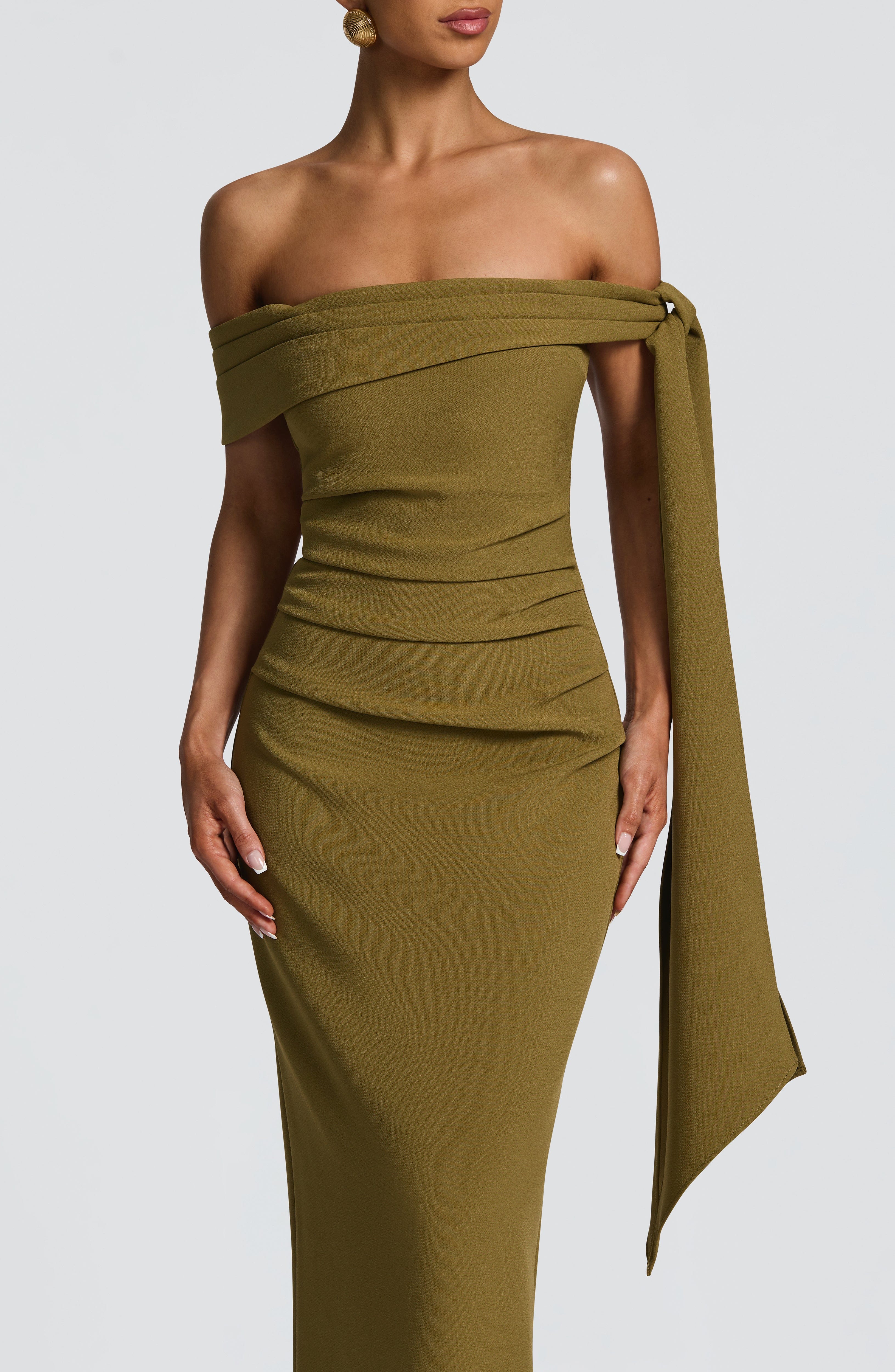 Addie Maxi Haki Elbise