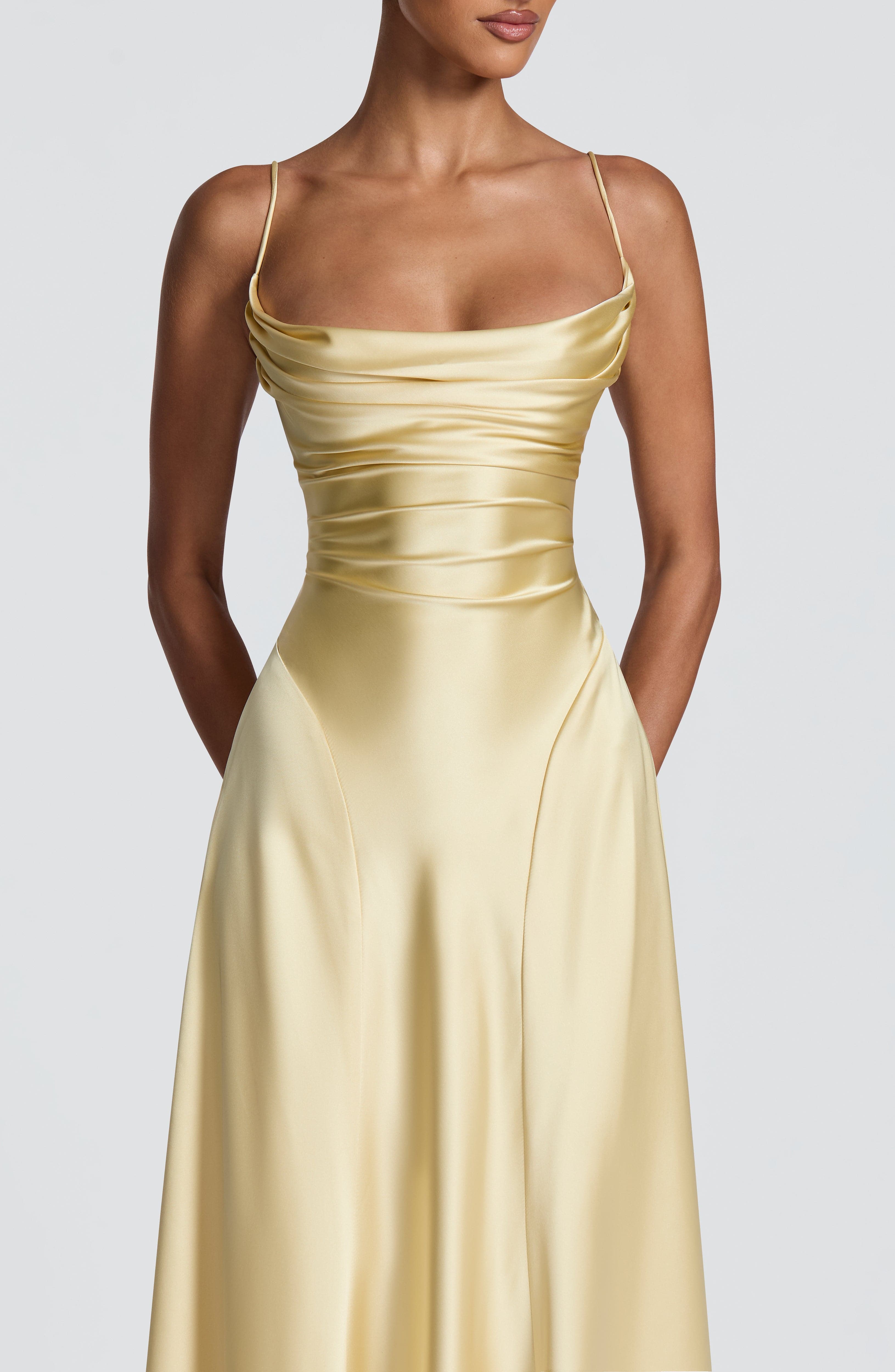 Adelina Limon Maxi Elbise