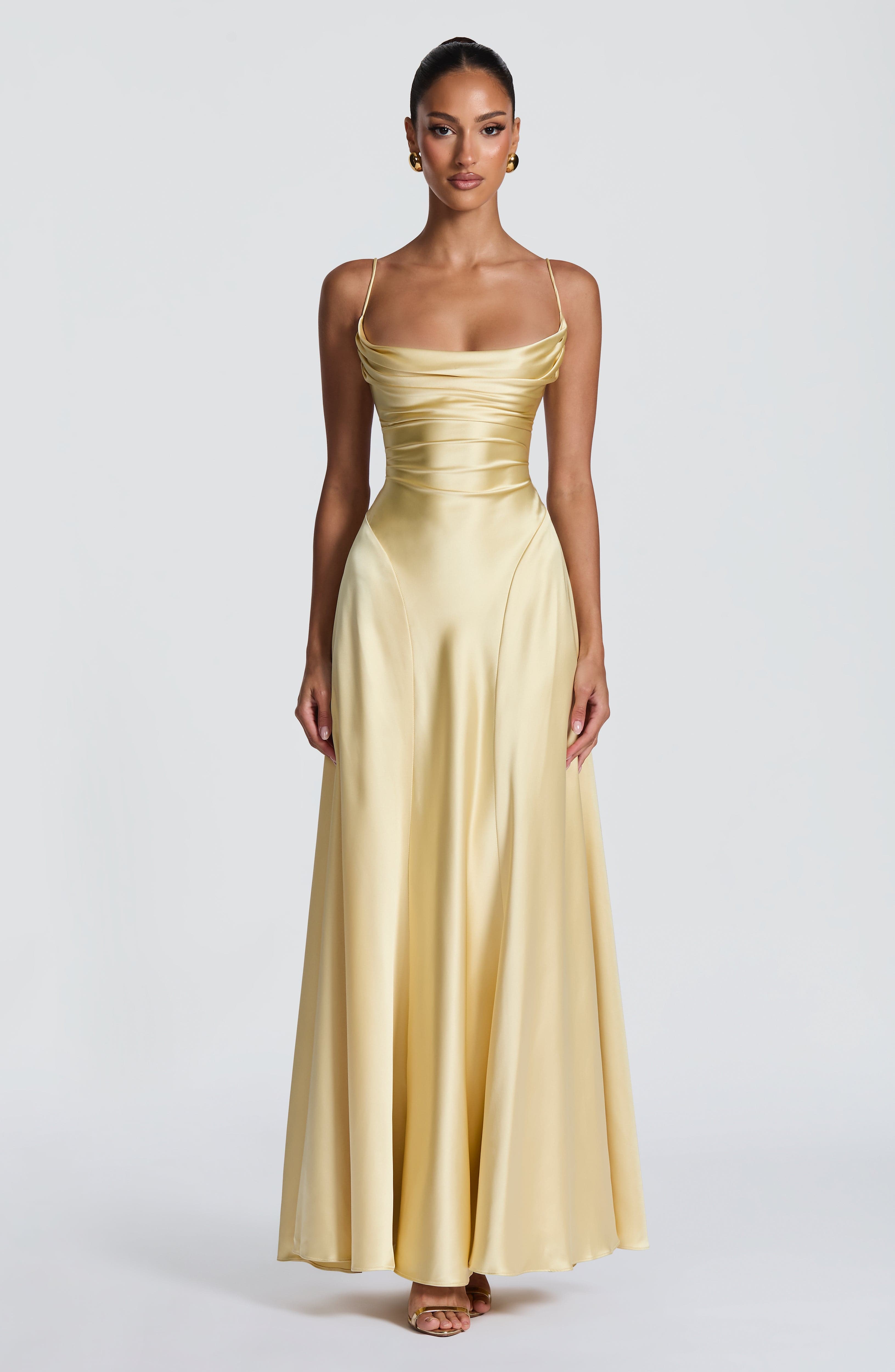 Adelina Limon Maxi Elbise