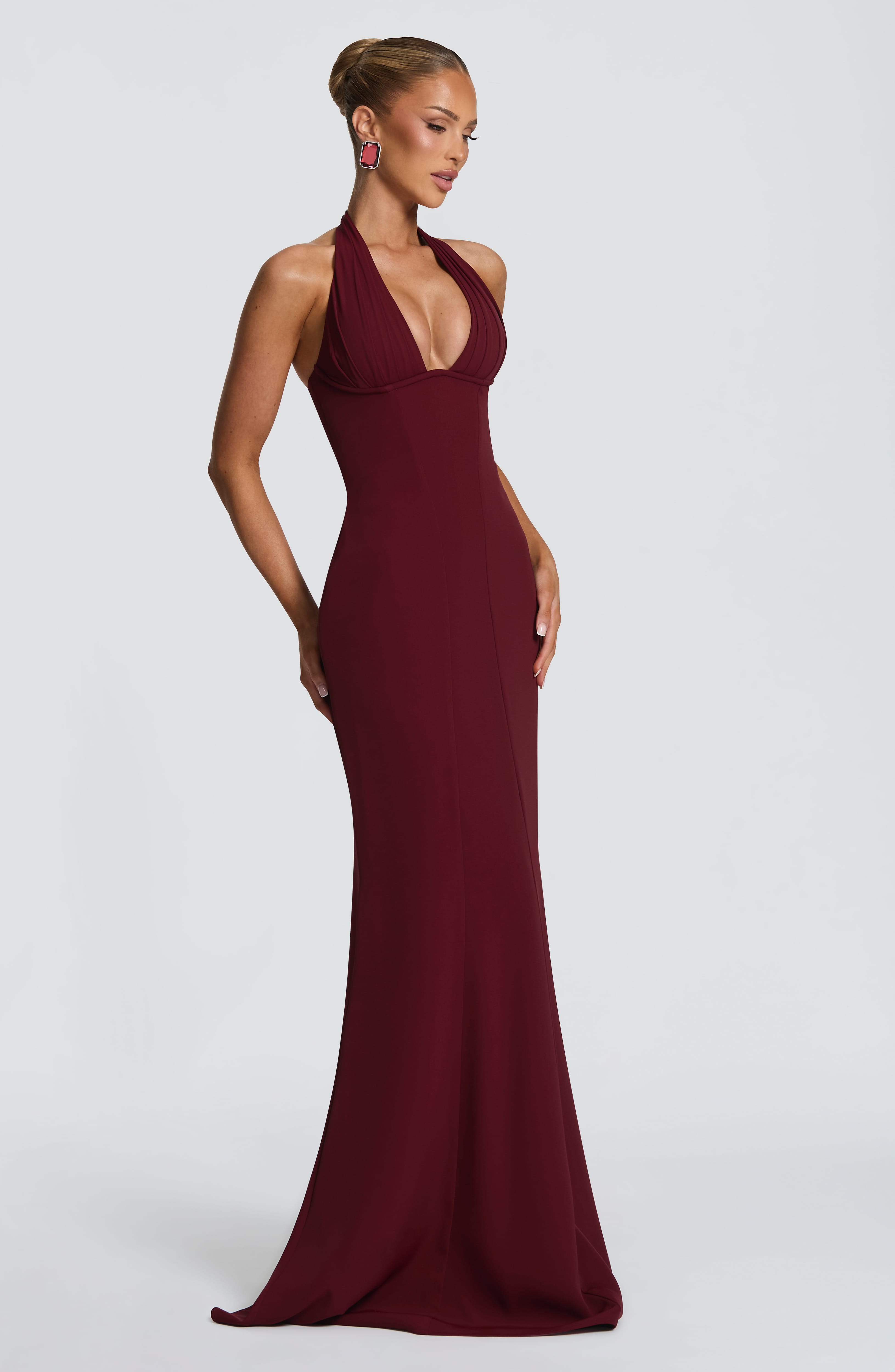 Adora Maxi Kiraz Elbise