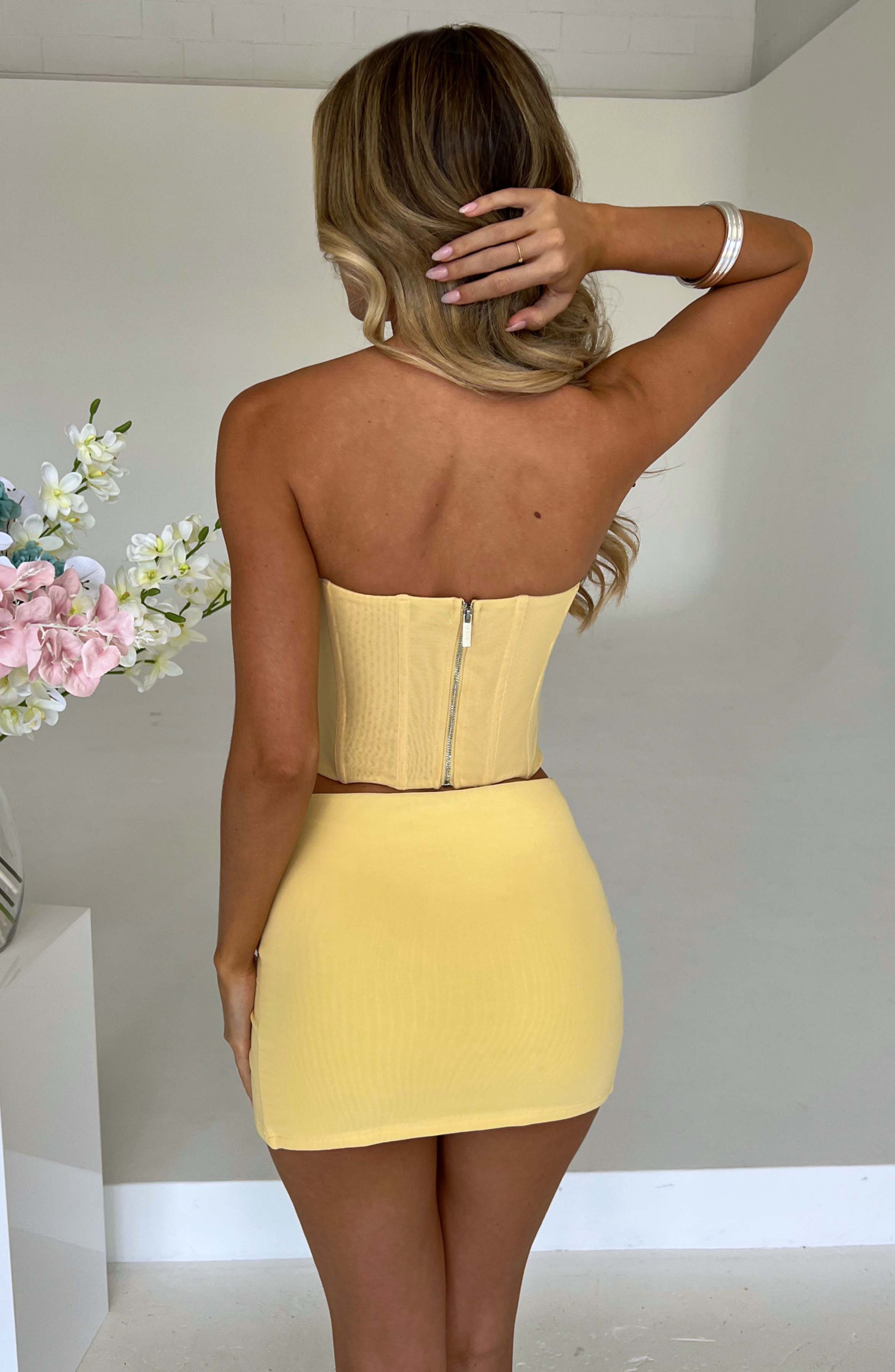 Alina Limon Mini Etek