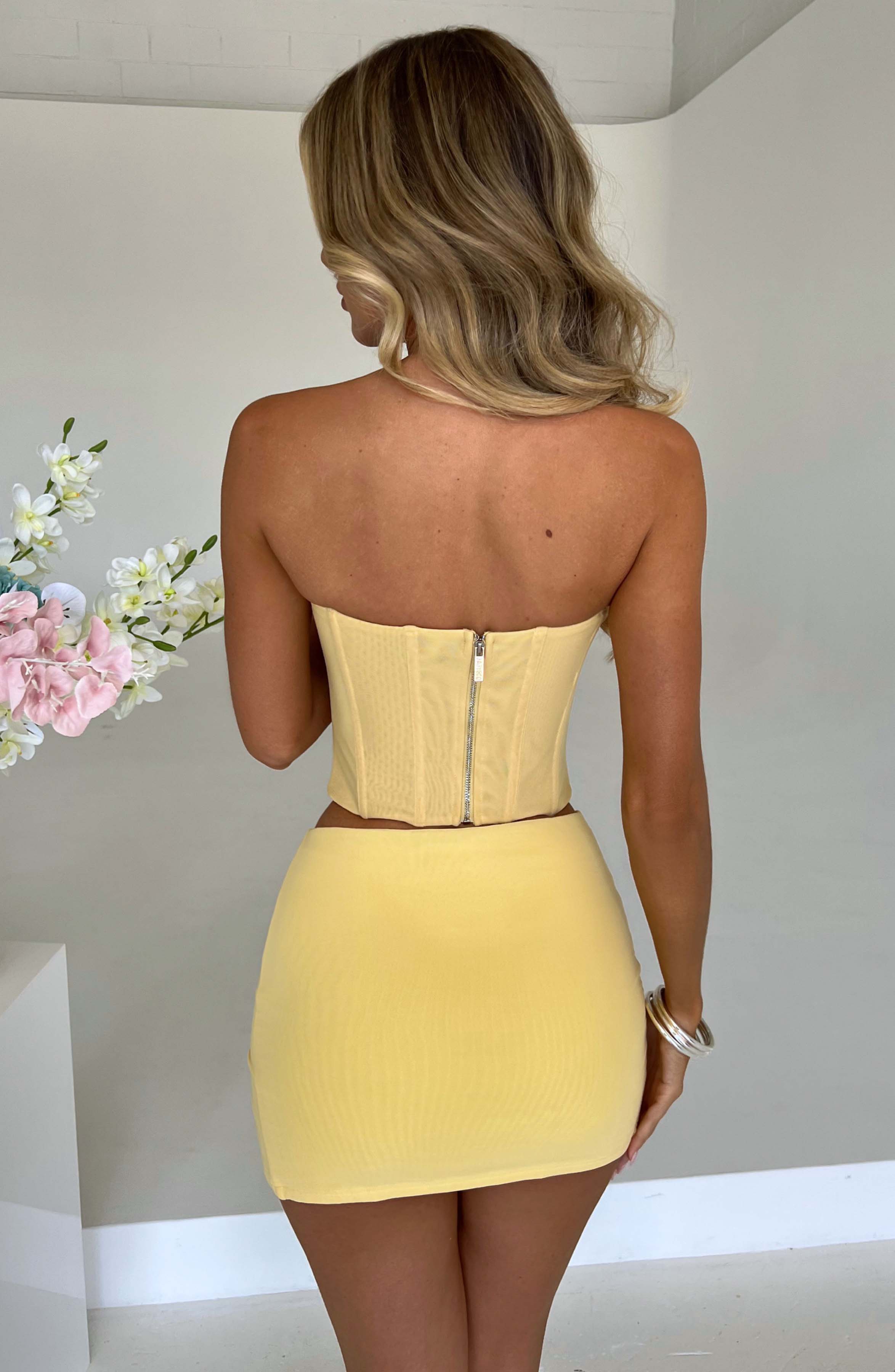 Alina Limon Mini Etek