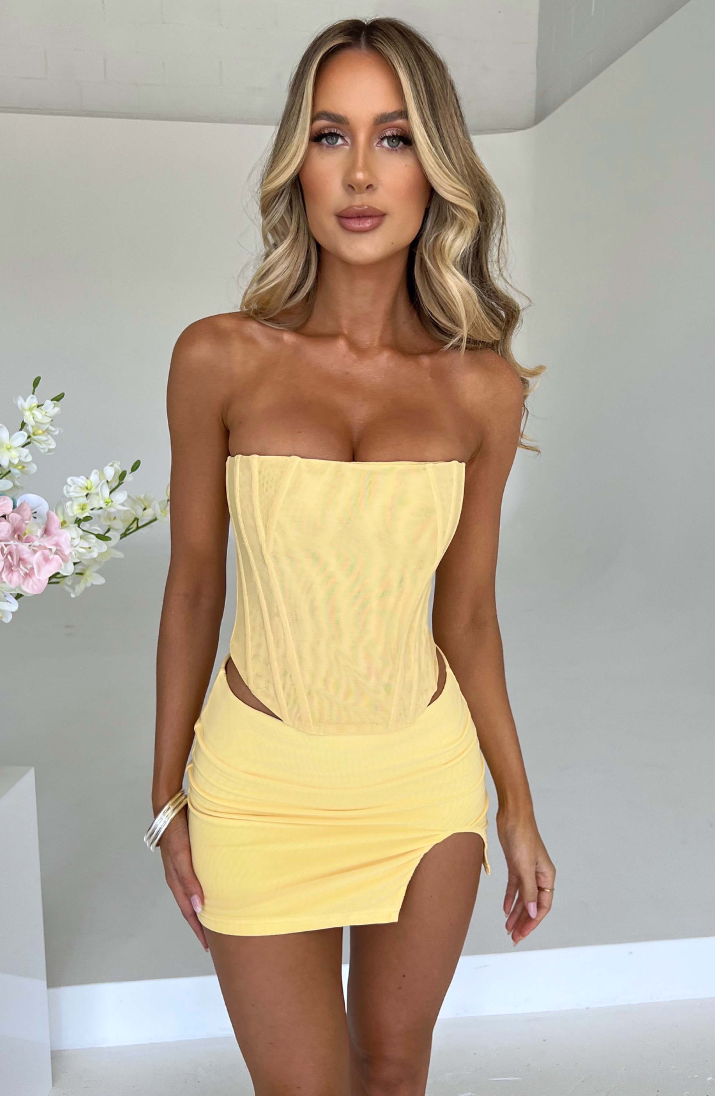 Alina Limon Mini Etek