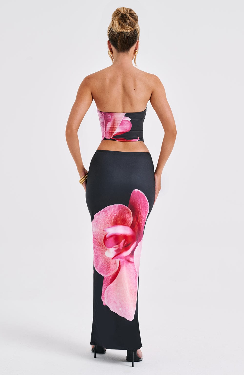 Allegra Maxi Siyah Etek