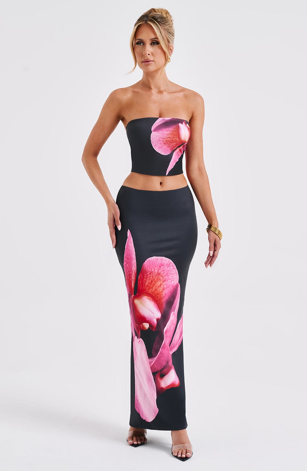 Allegra Maxi Siyah Etek
