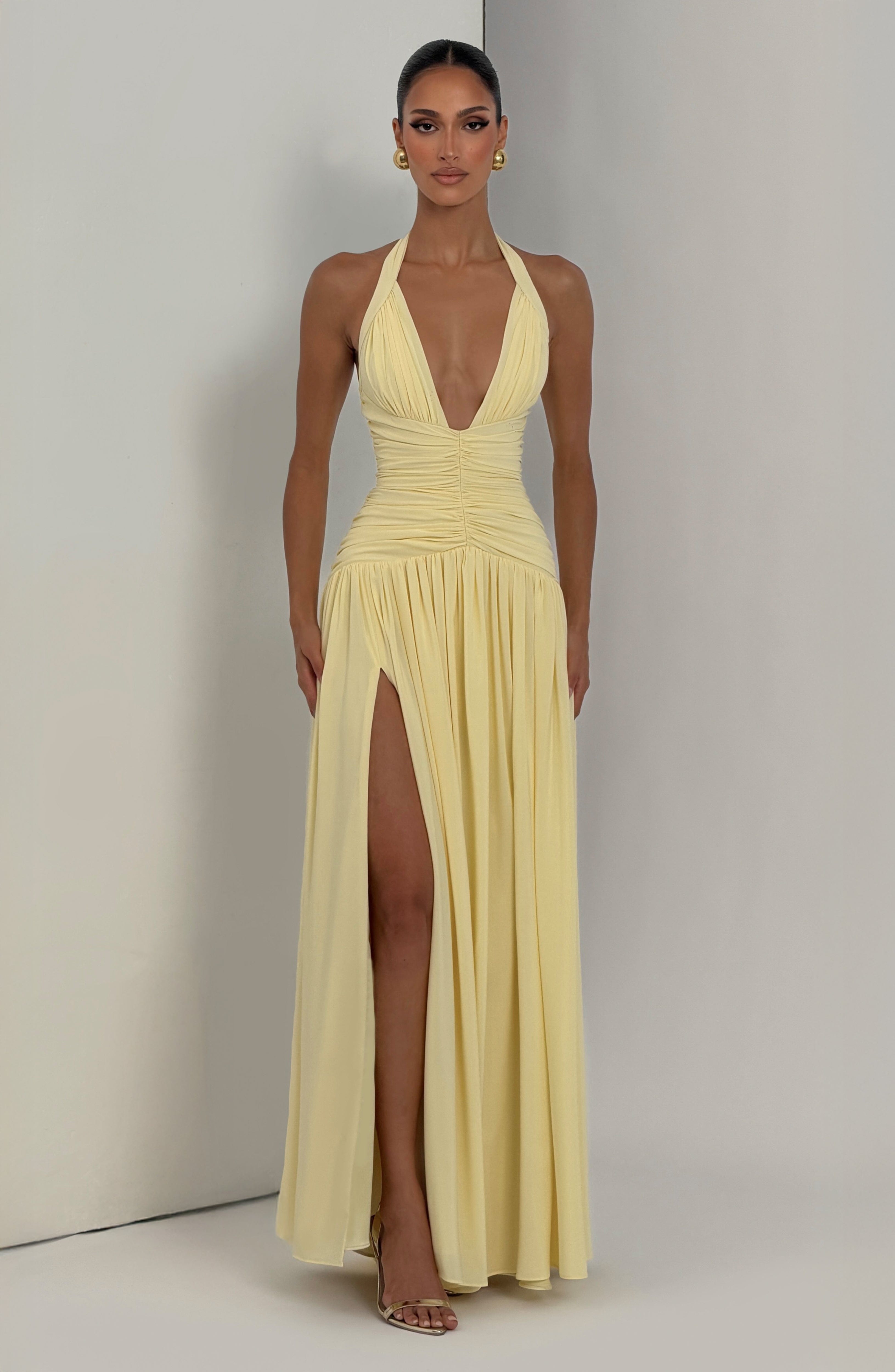 Amaris Limon Maxi Elbise