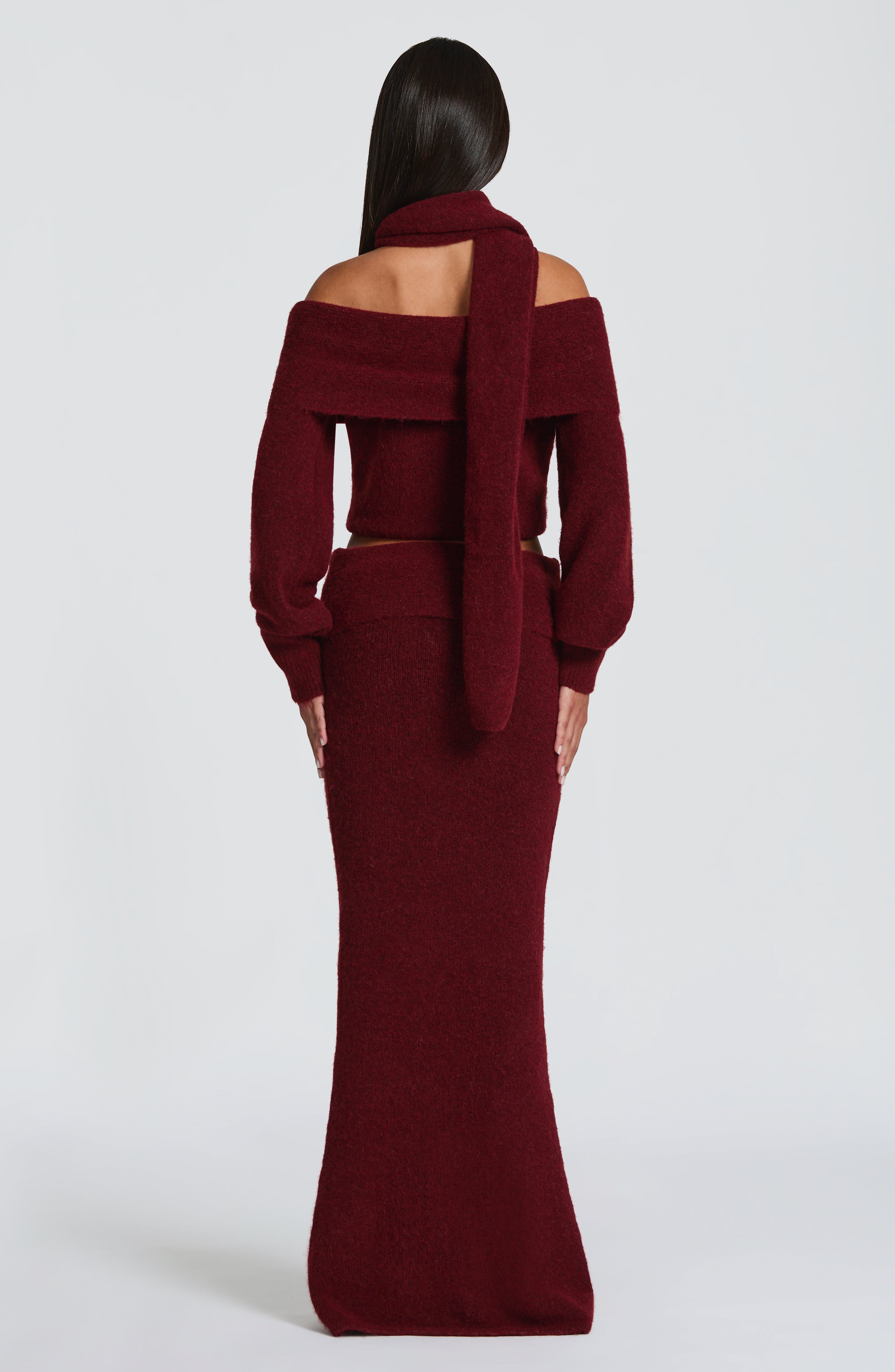 Bordo Andie Maxi Etek