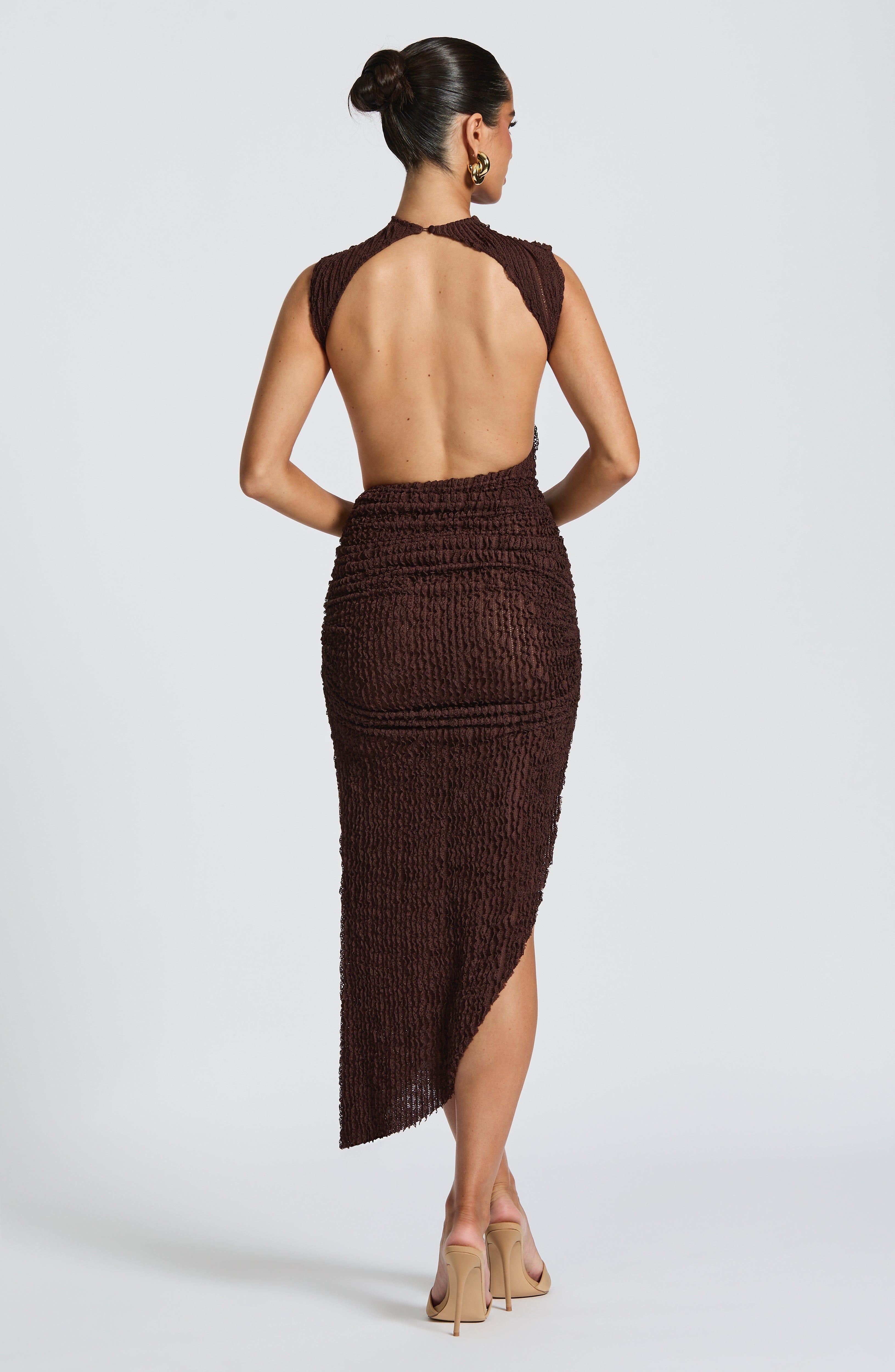 Aphrodite Midi Erik Moru Elbise