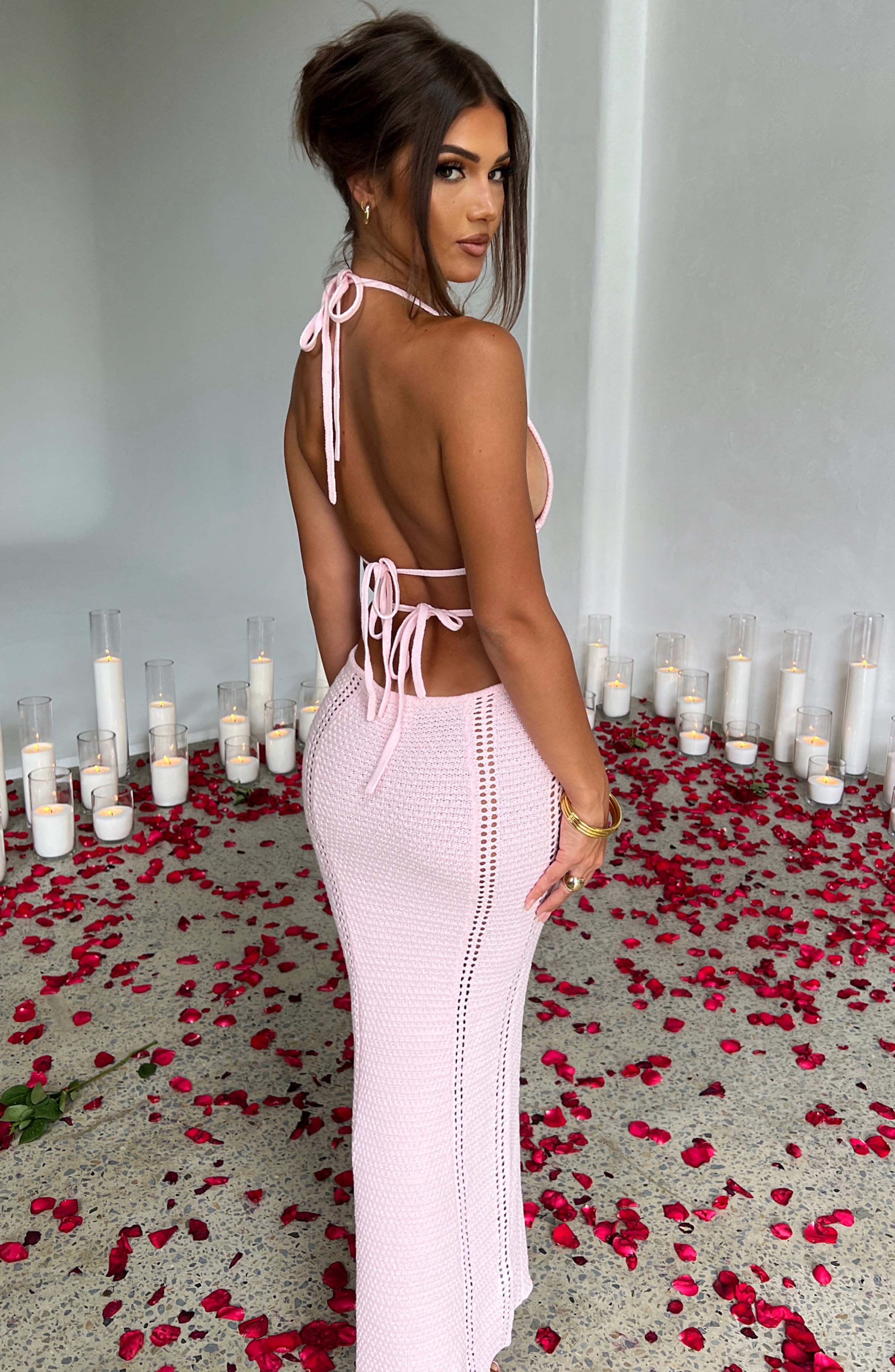 Arabella Pembe Maxi Elbise