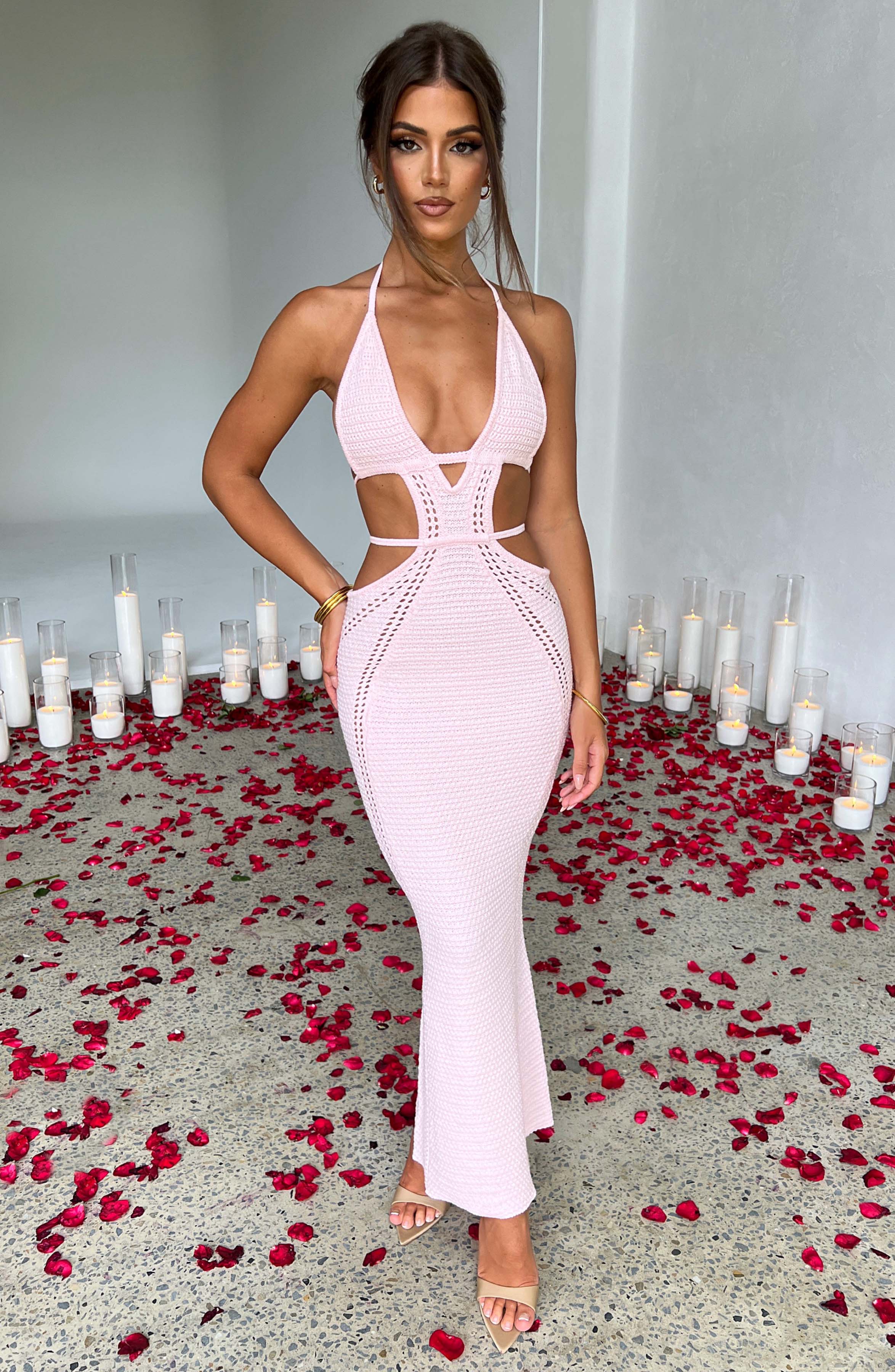 Arabella Pembe Maxi Elbise