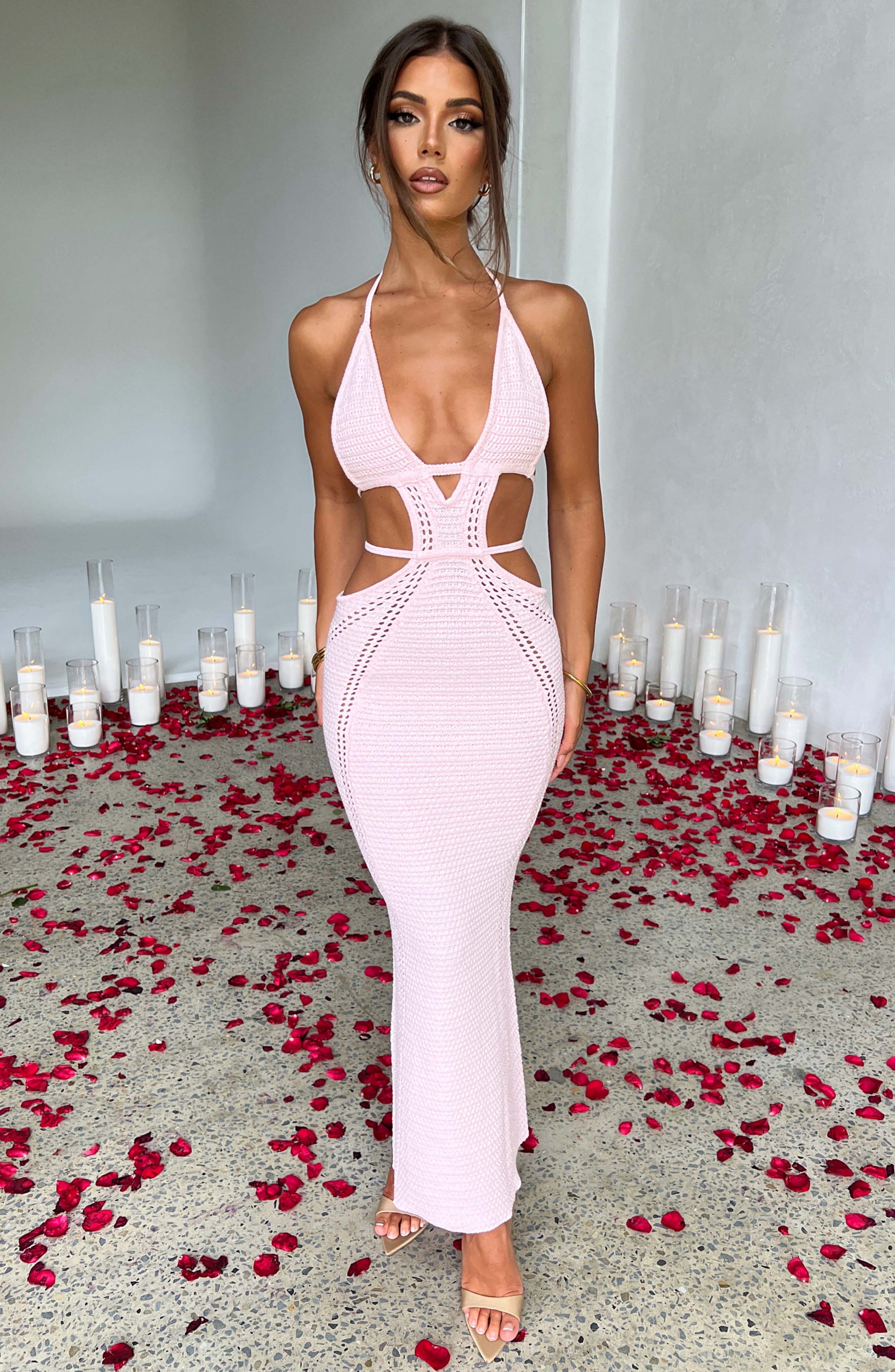 Arabella Pembe Maxi Elbise