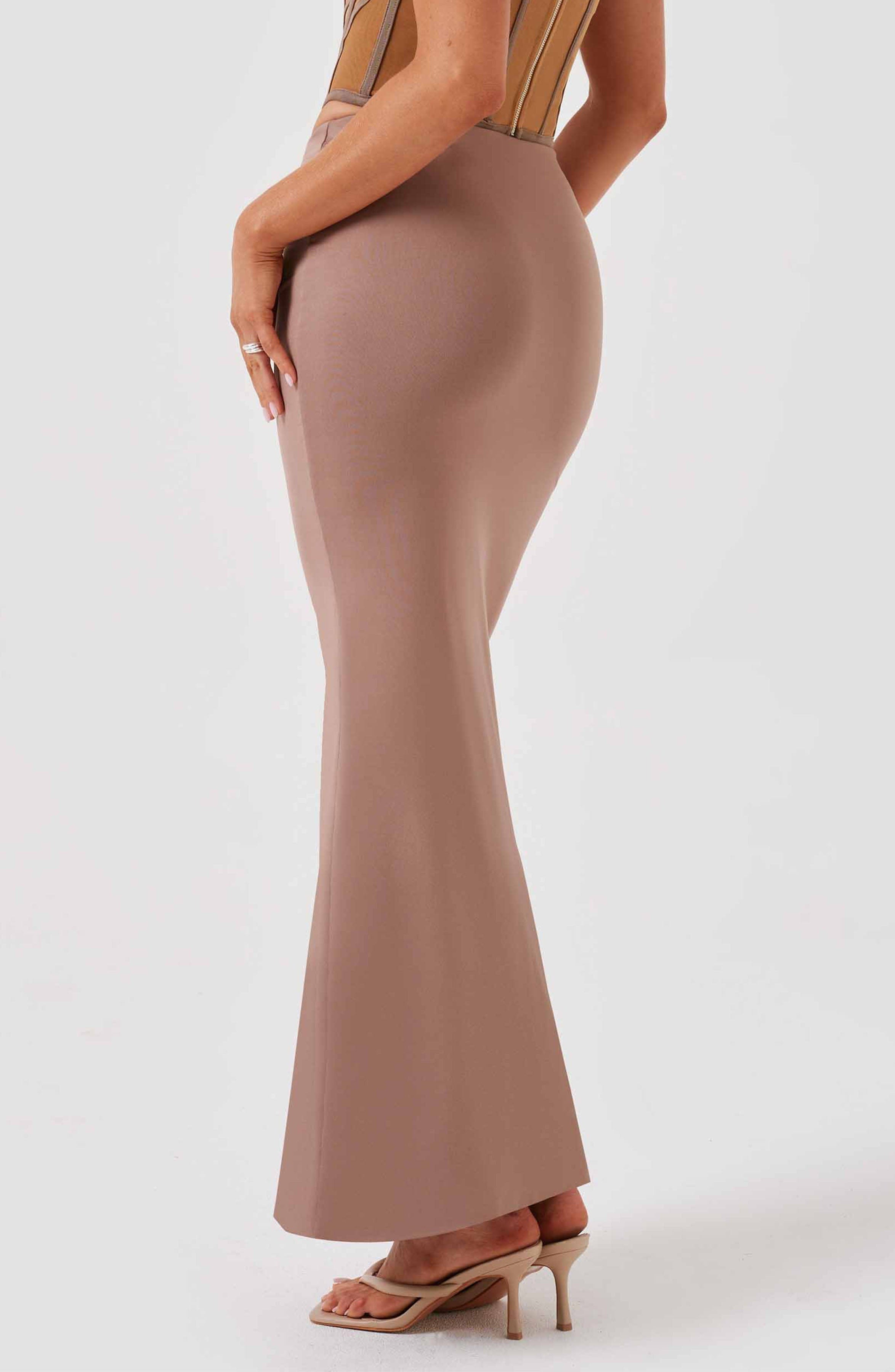 Astrid Çikolata Maxi Etek