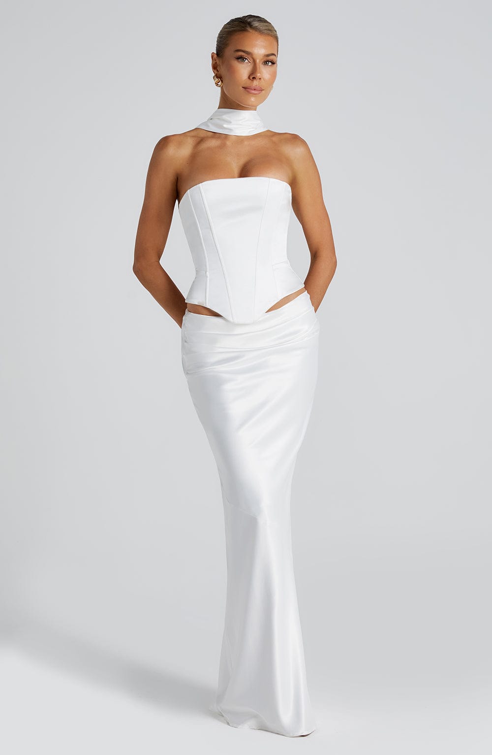Bernadette Ekru Maxi Etek