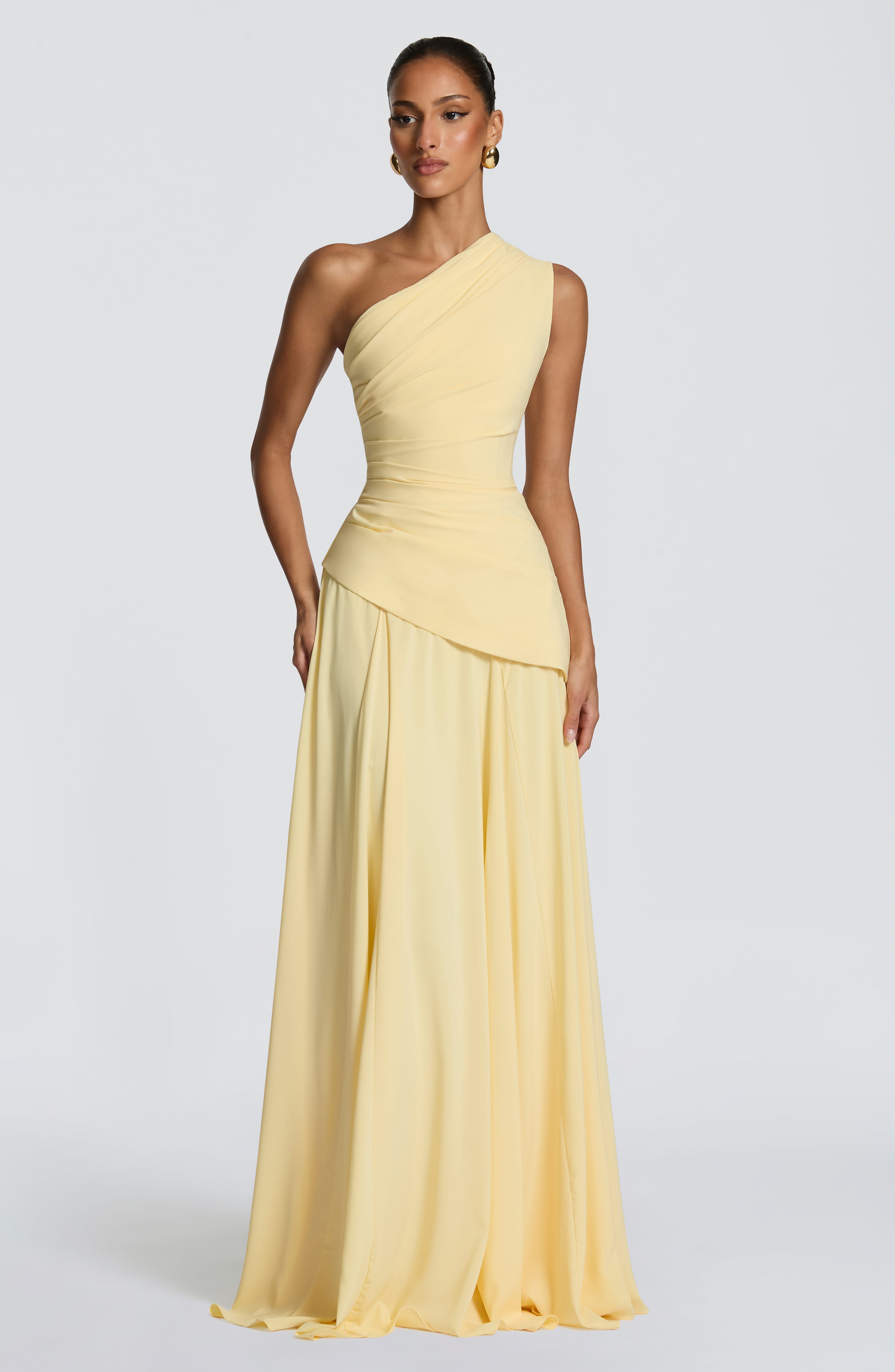 Bianca Limon Maxi Elbise