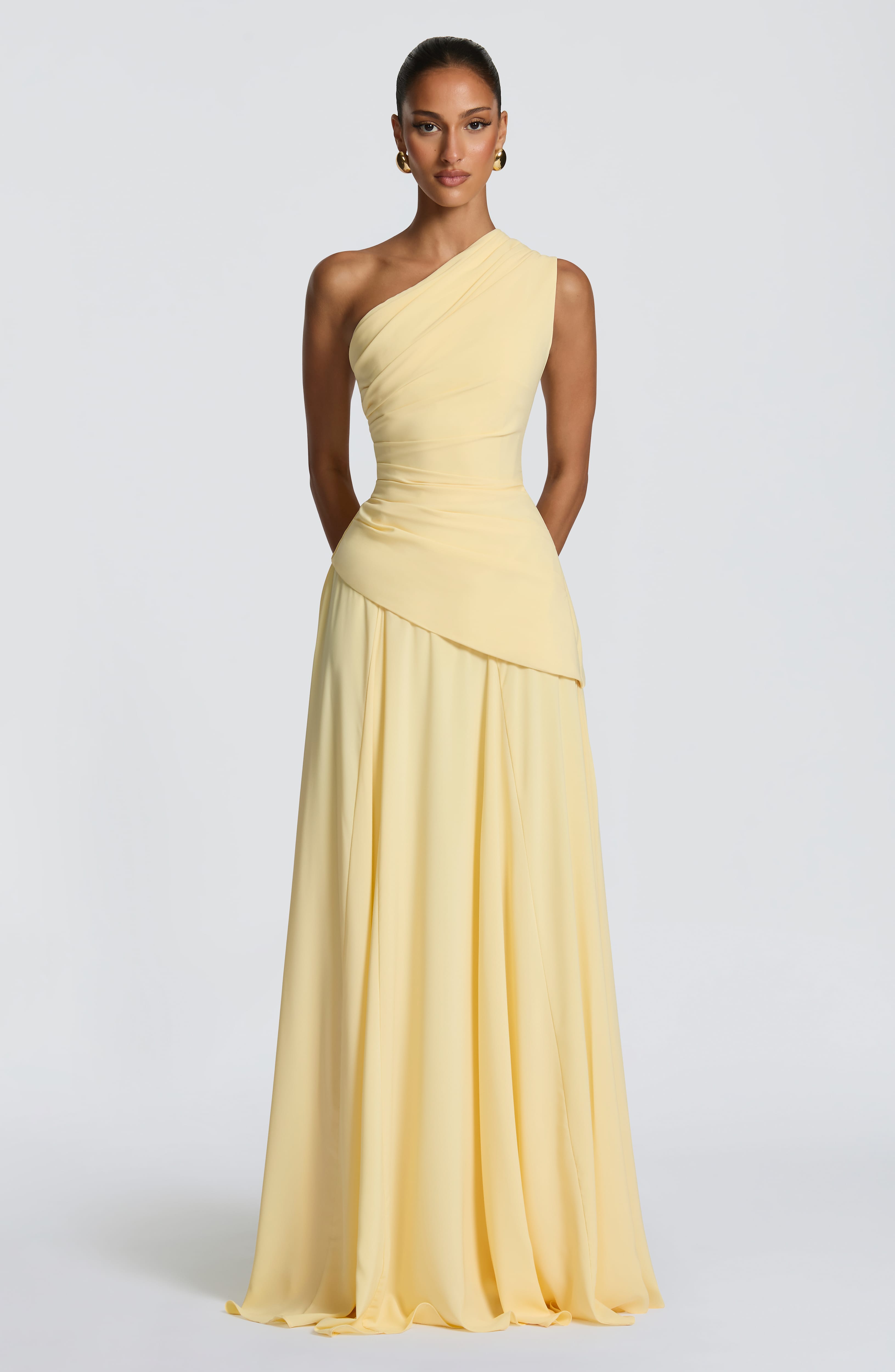 Bianca Limon Maxi Elbise