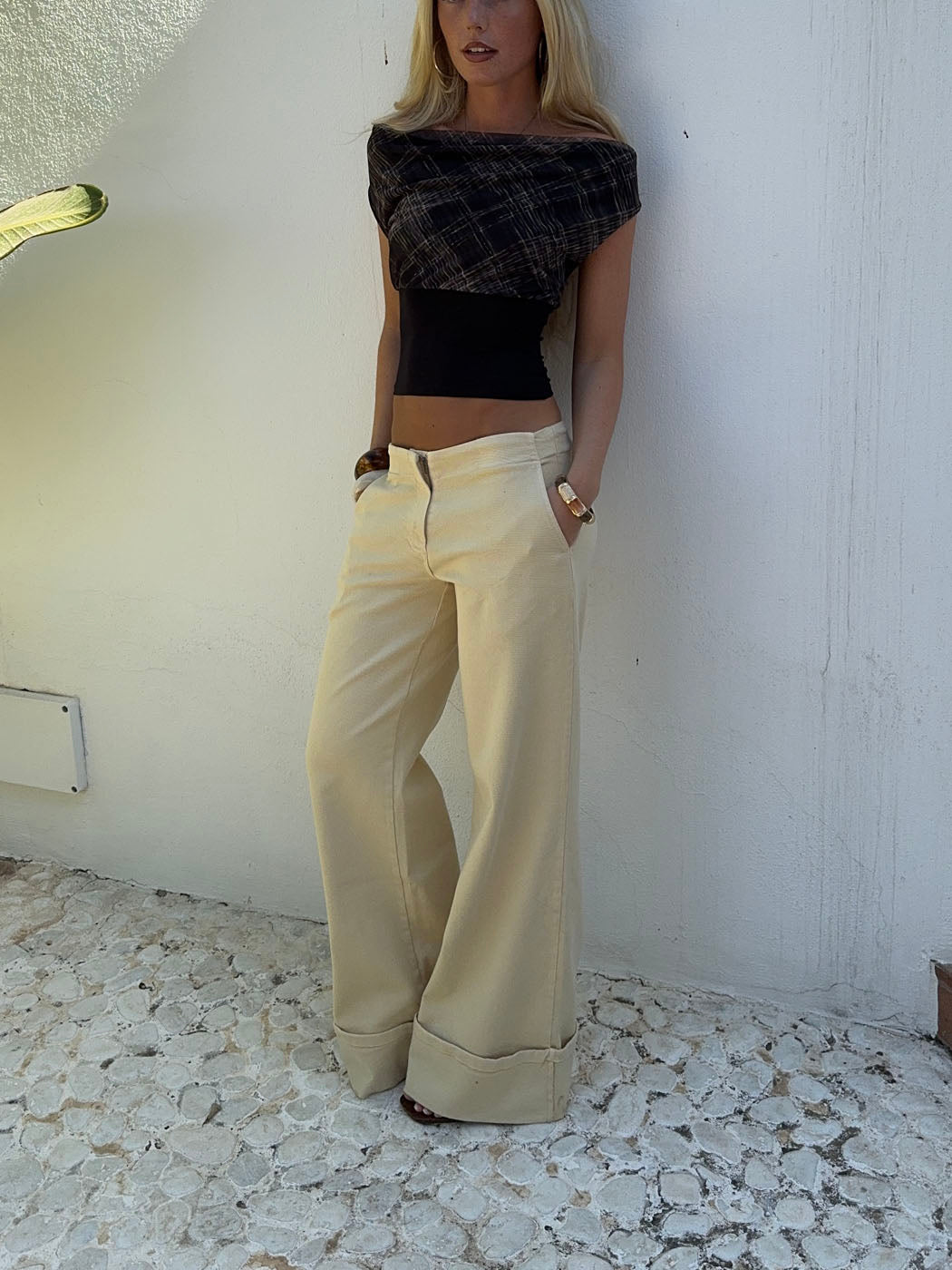 Siv Jeans - Premium Tereyağı Sarısı Kadın Pantolon