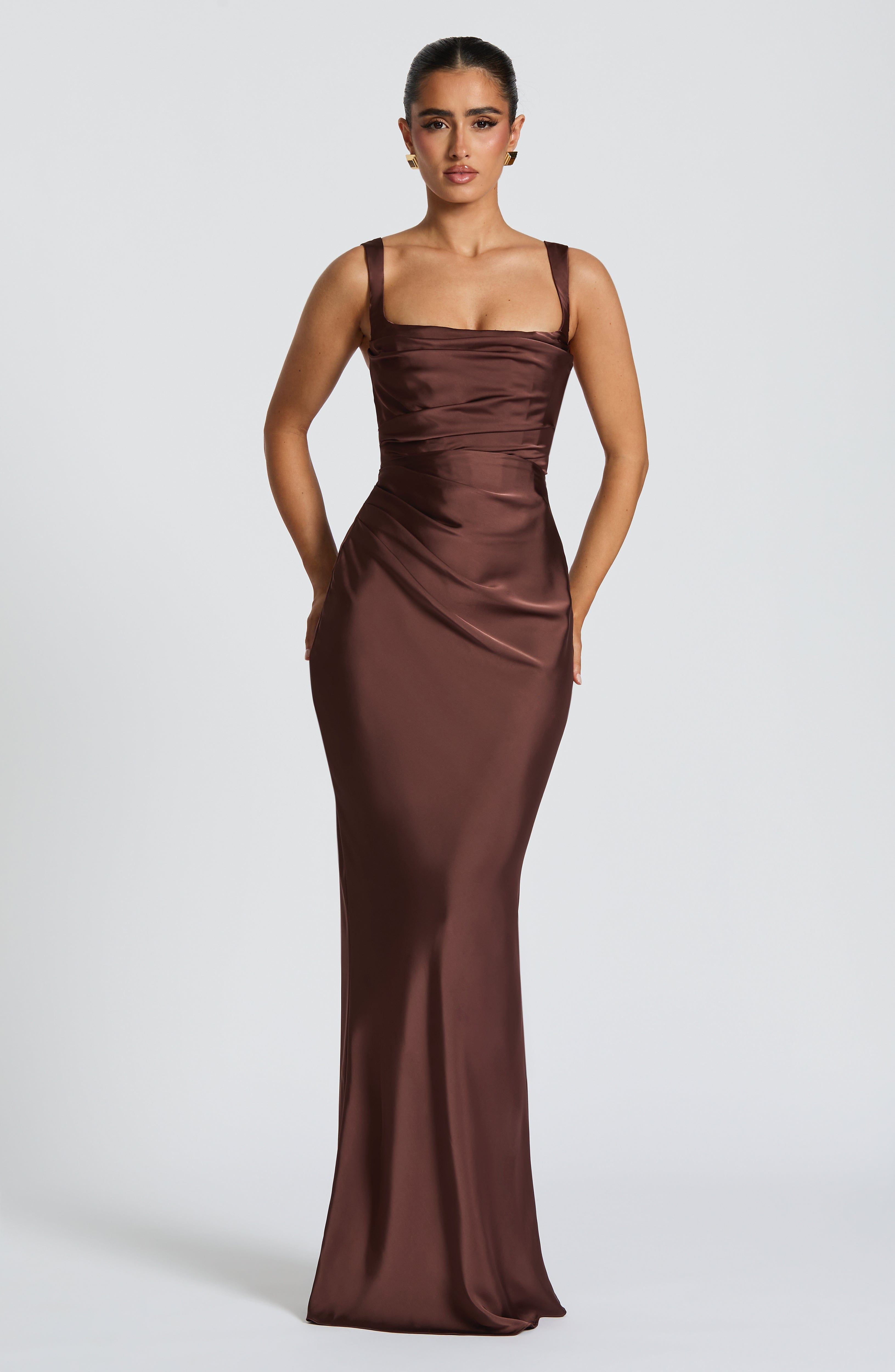 Calanthe Maxi Erik Moru Elbise