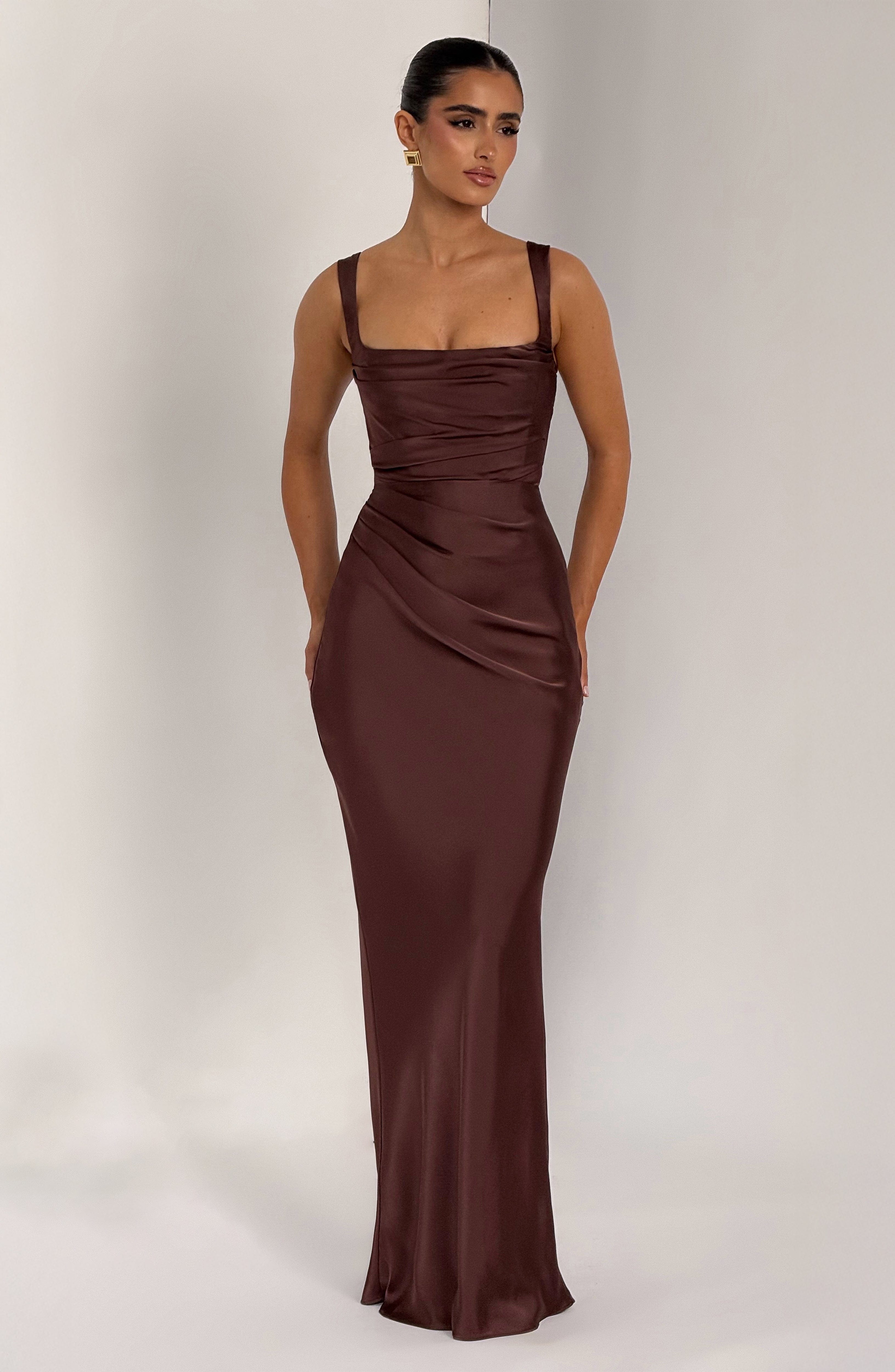 Calanthe Maxi Erik Moru Elbise