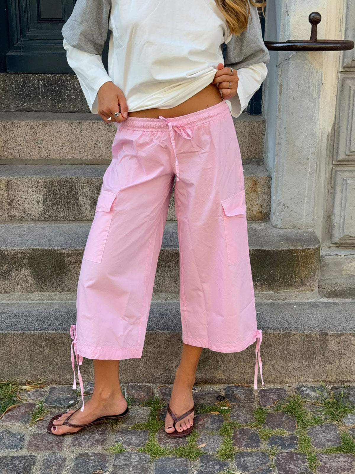 Tammy Kargo Bermuda Şort - Açık Pembe