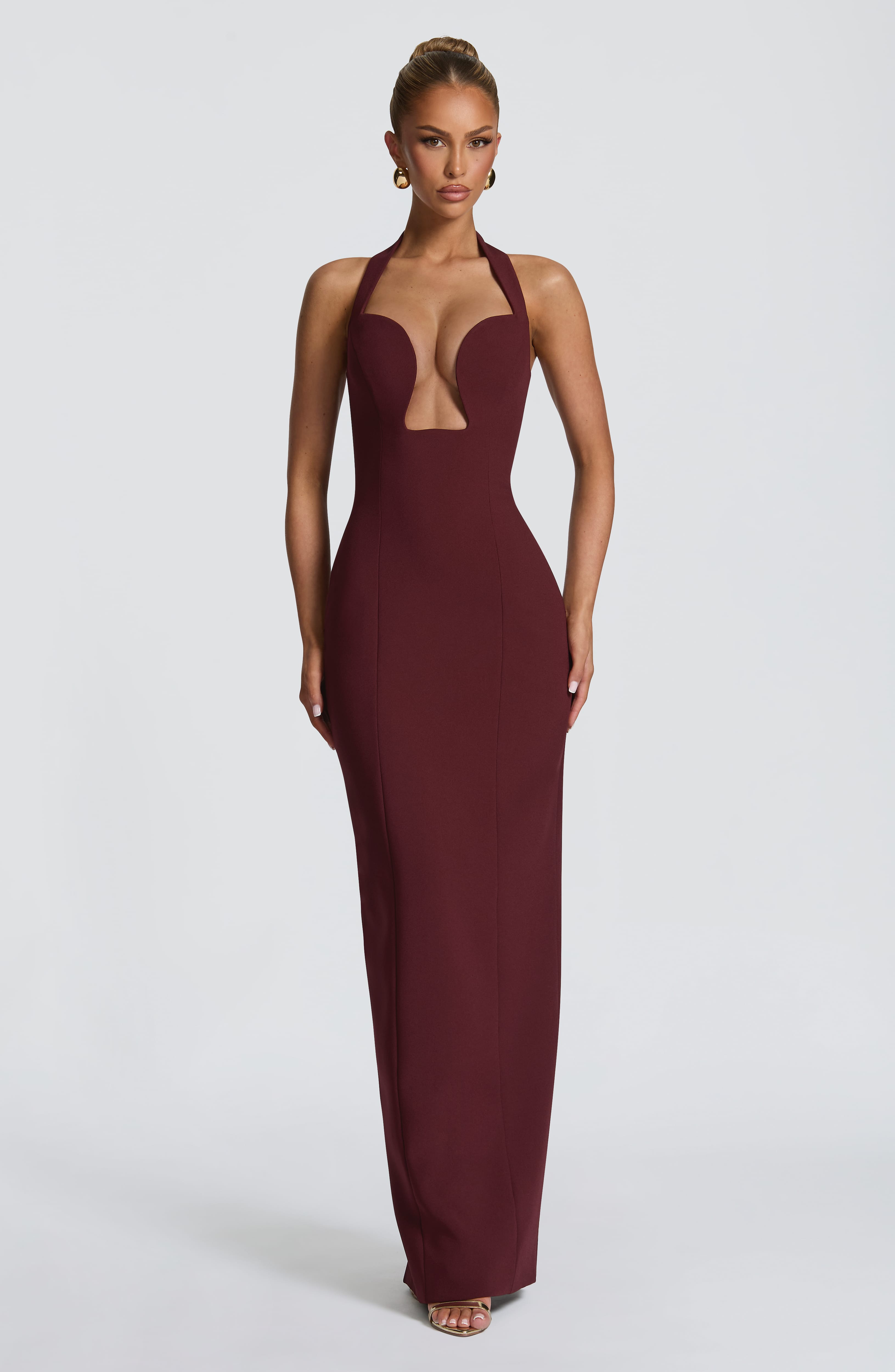 Kiraz Charlotte Maxi Elbise