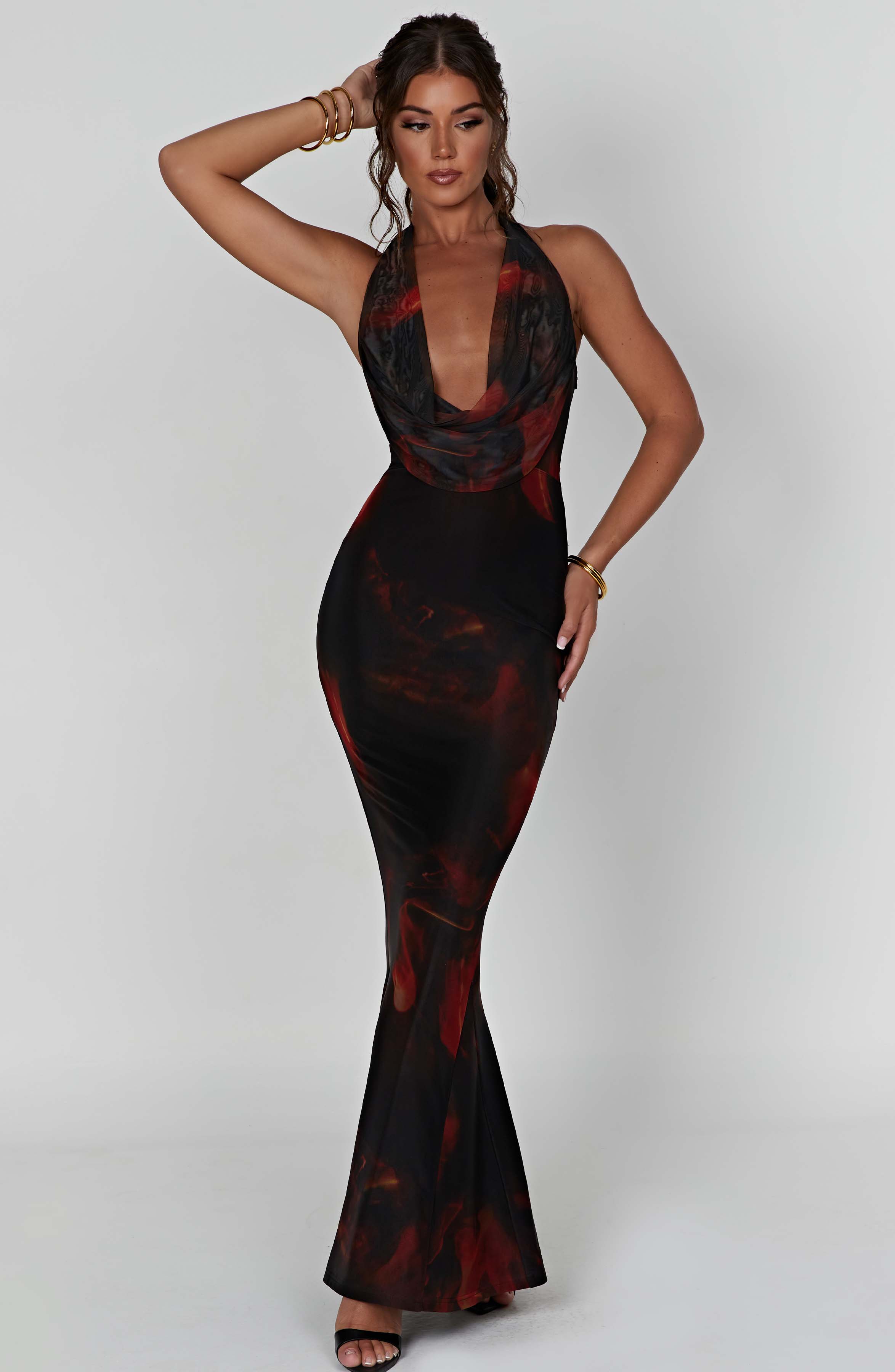Chrishelle Maxi Elbise