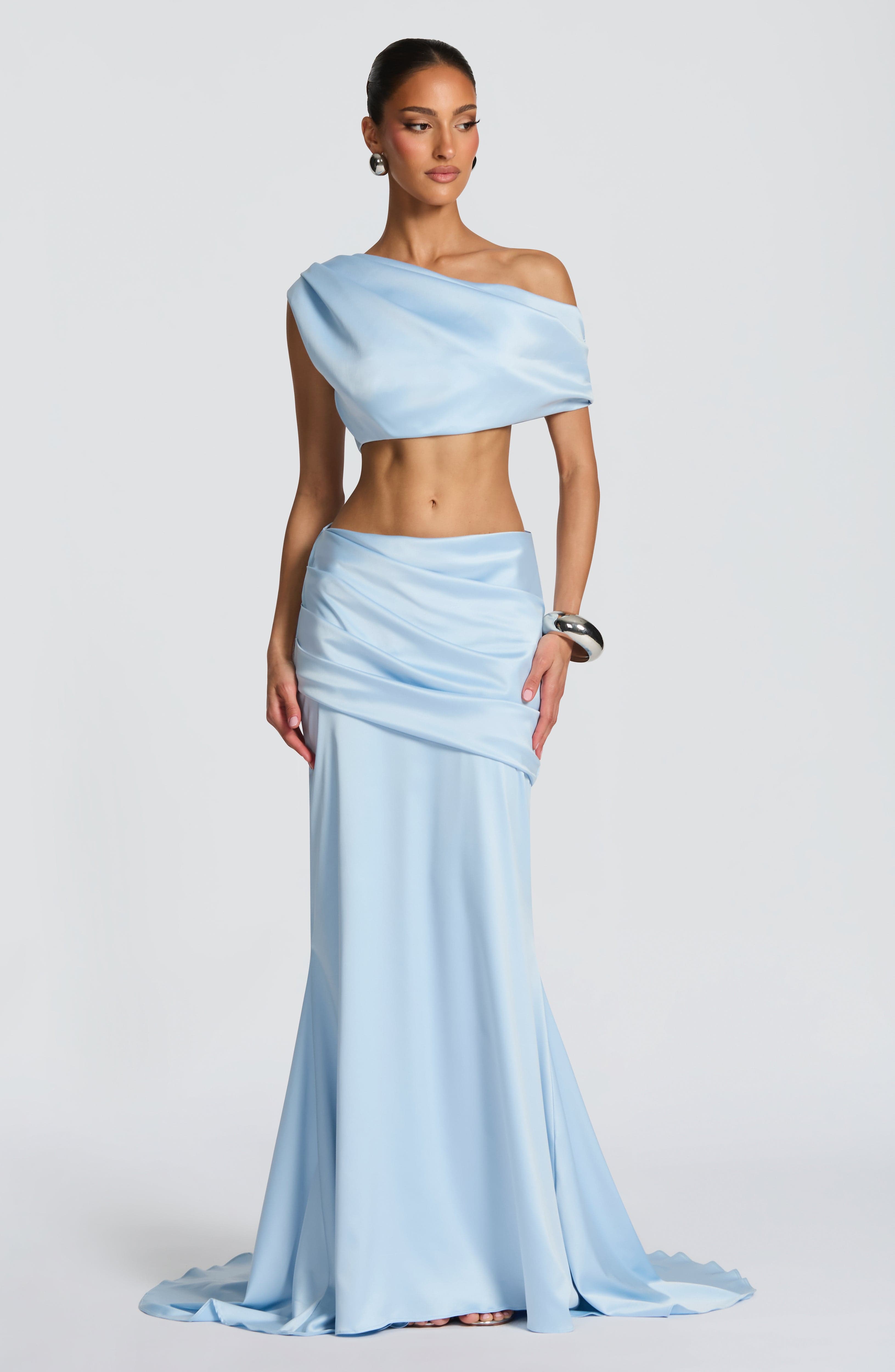 Claudette Buz Mavisi Maxi Etek