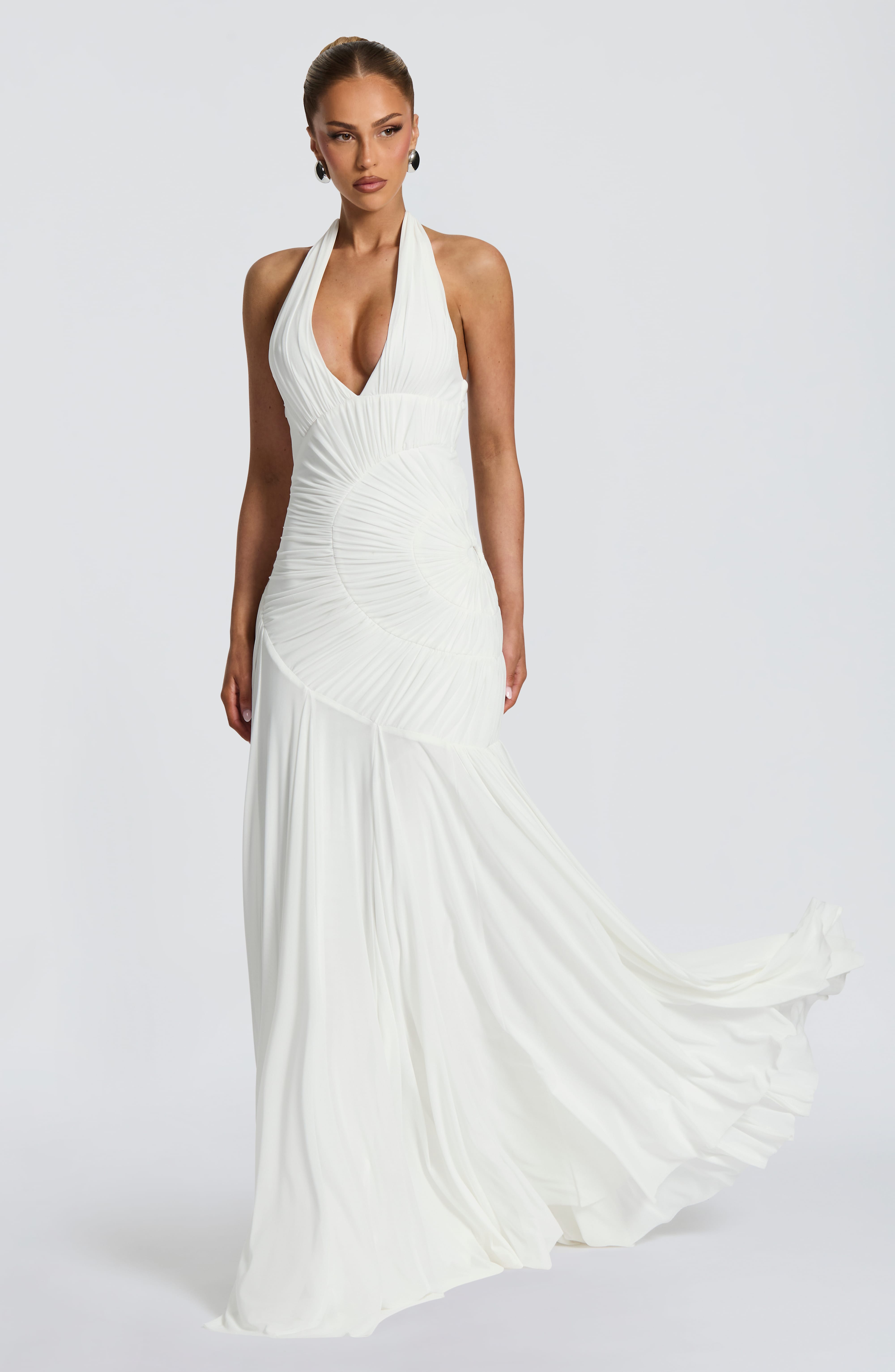 Selira Maxi Elbise – Fildişi