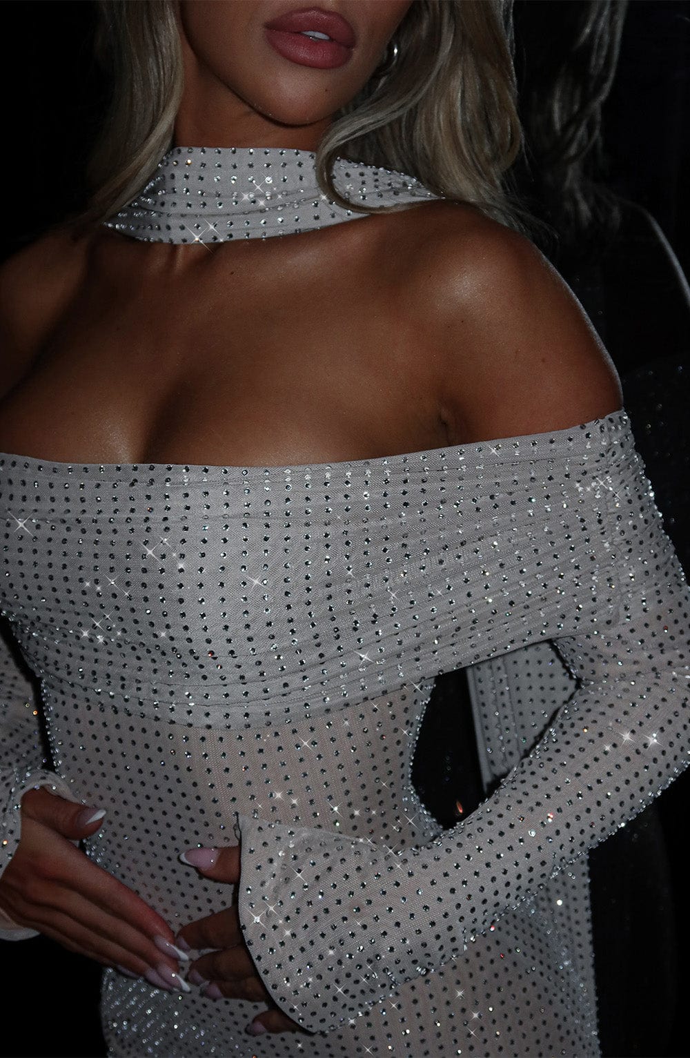 Kıbrıs Maxi Nude Elbise
