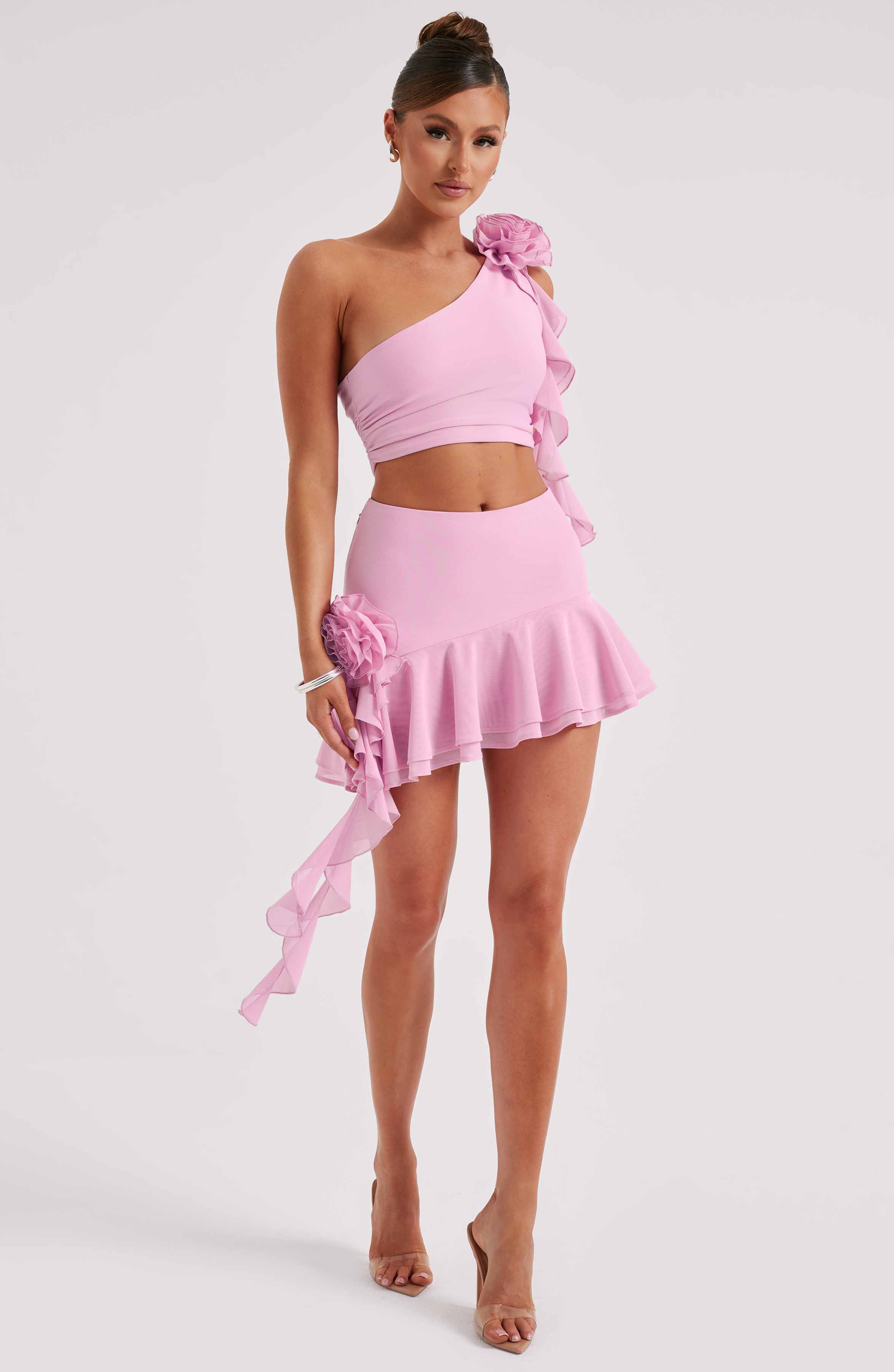 Pembe Daina Mini Etek