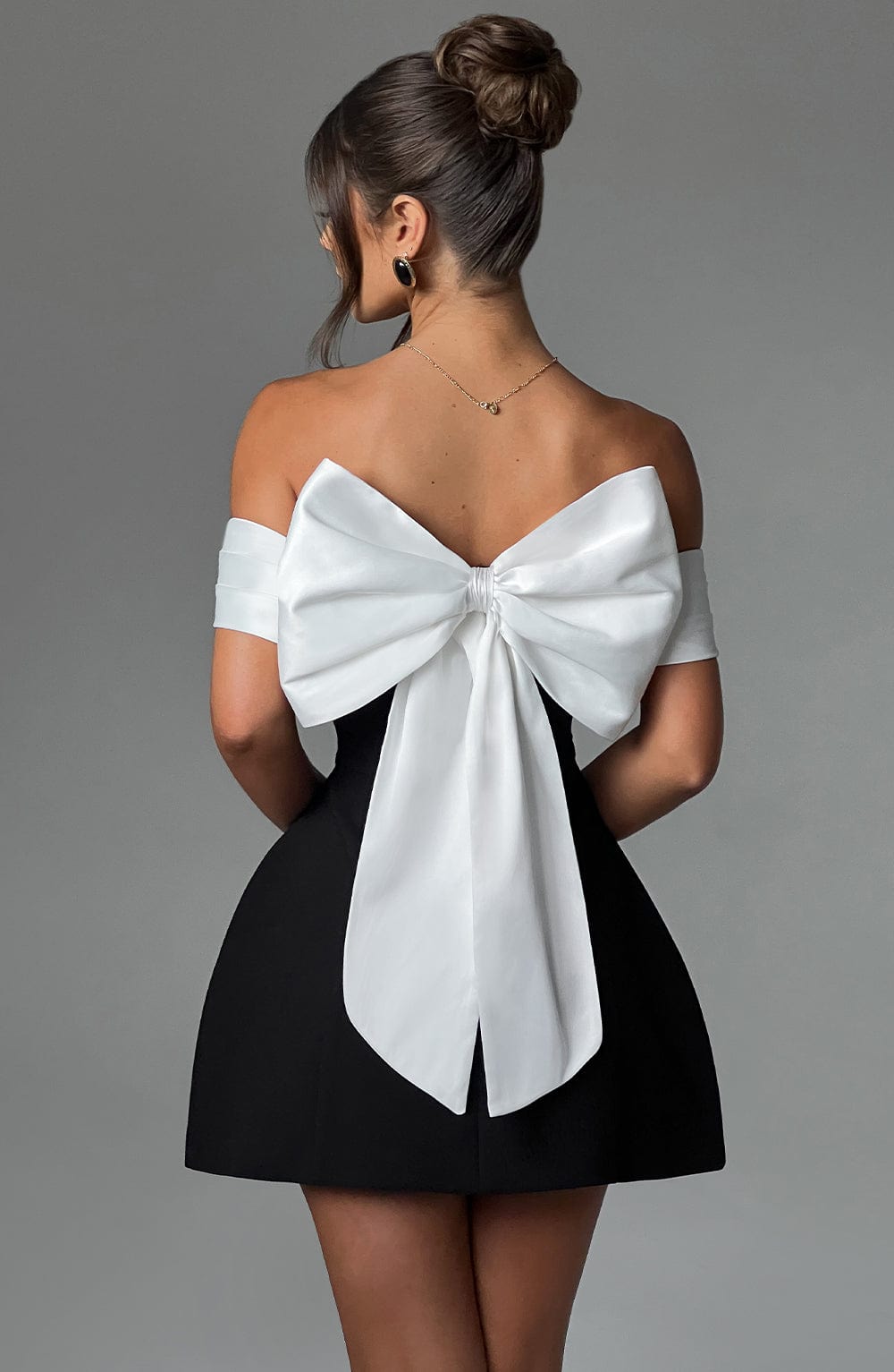Delta Mini Siyah Elbise