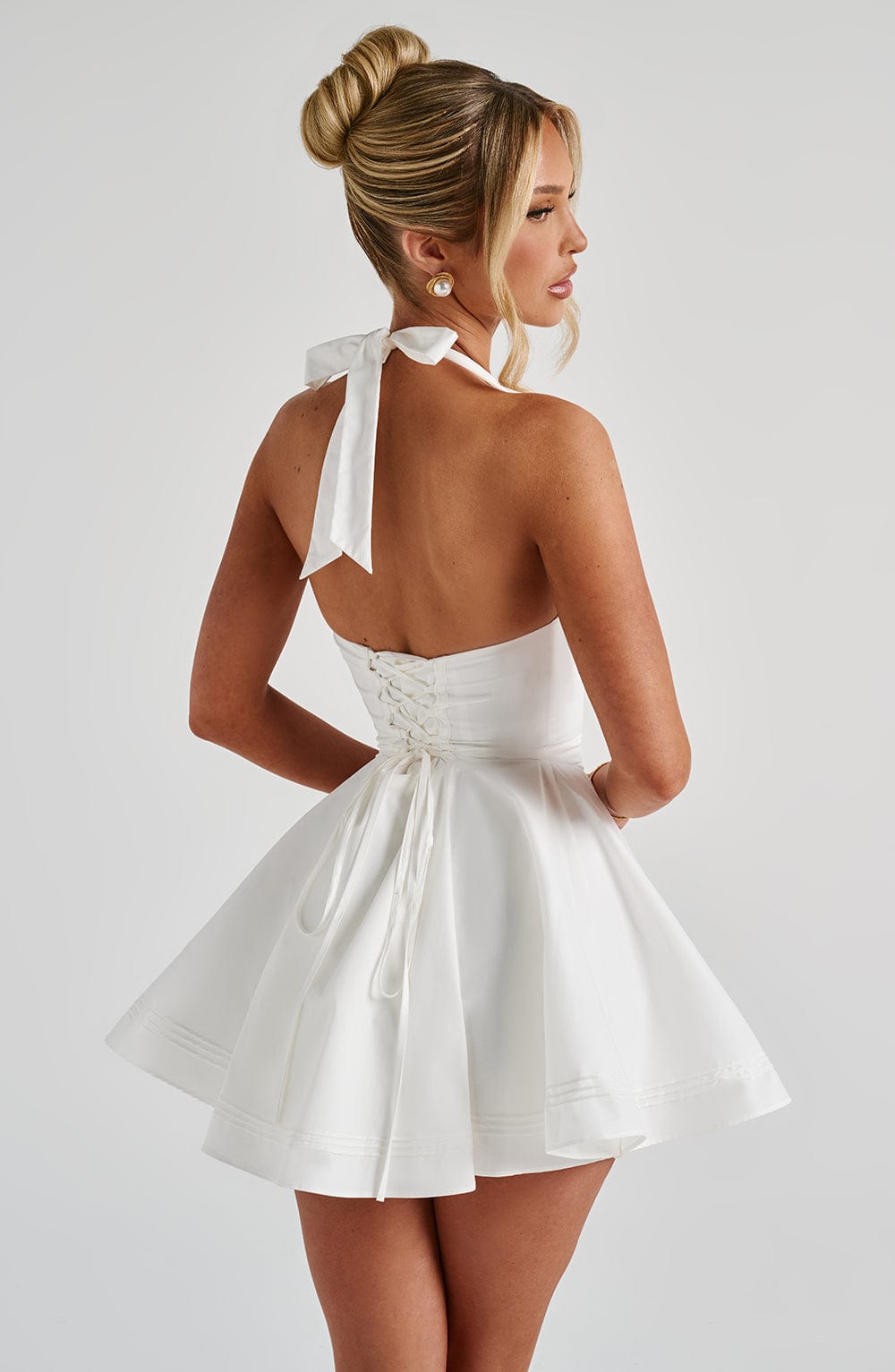 Doris Mini Krem Elbise