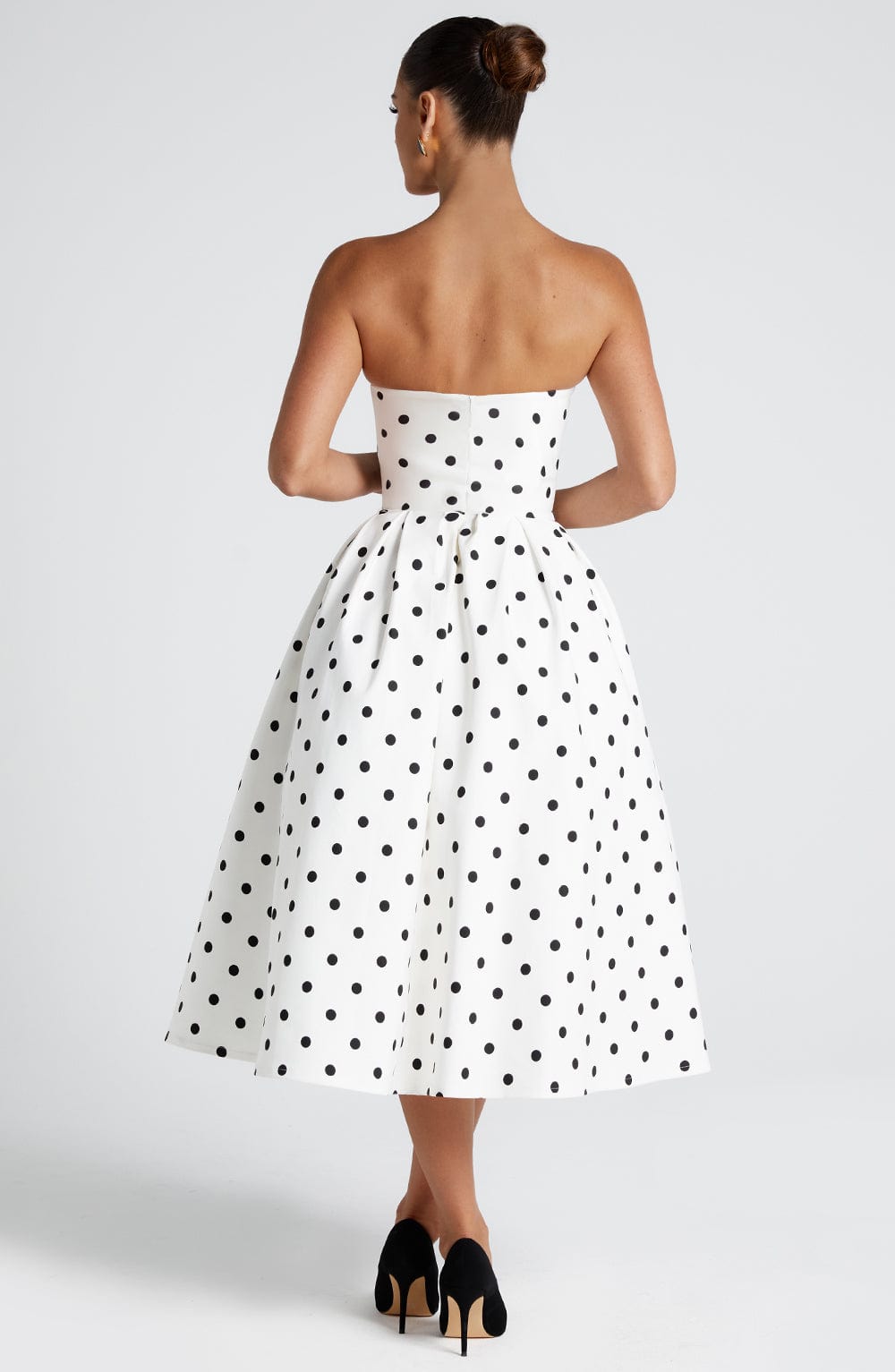Edith Midi Siyah Elbise