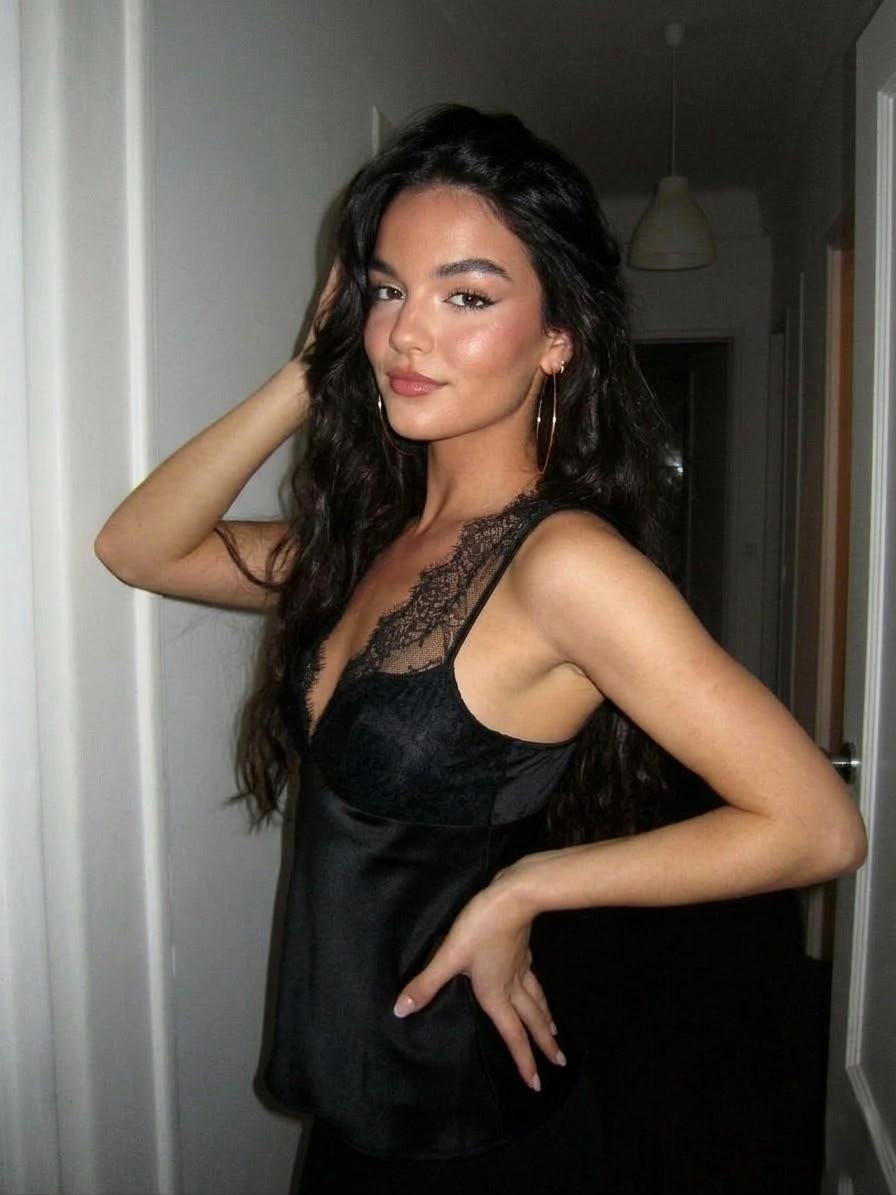 Aria Lace Satin Camisole