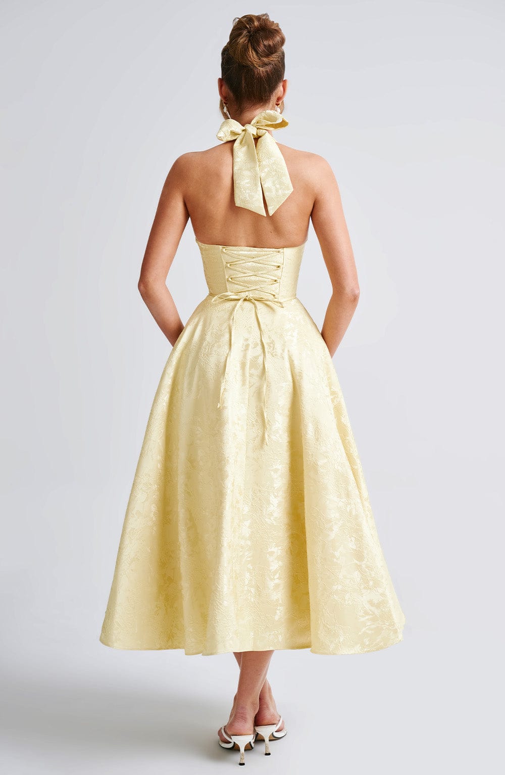 Effie Limon Midi Elbise