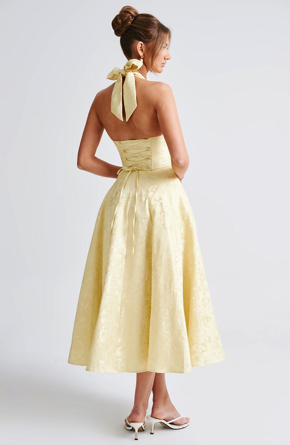 Effie Limon Midi Elbise
