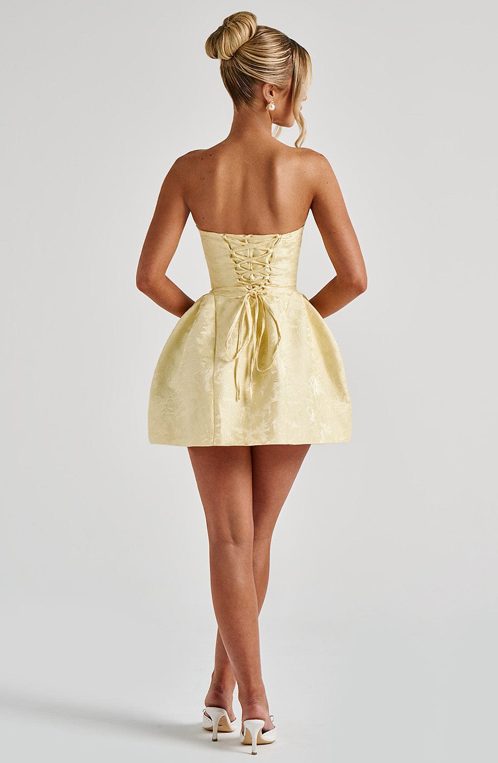 Elenora Limon Mini Elbise