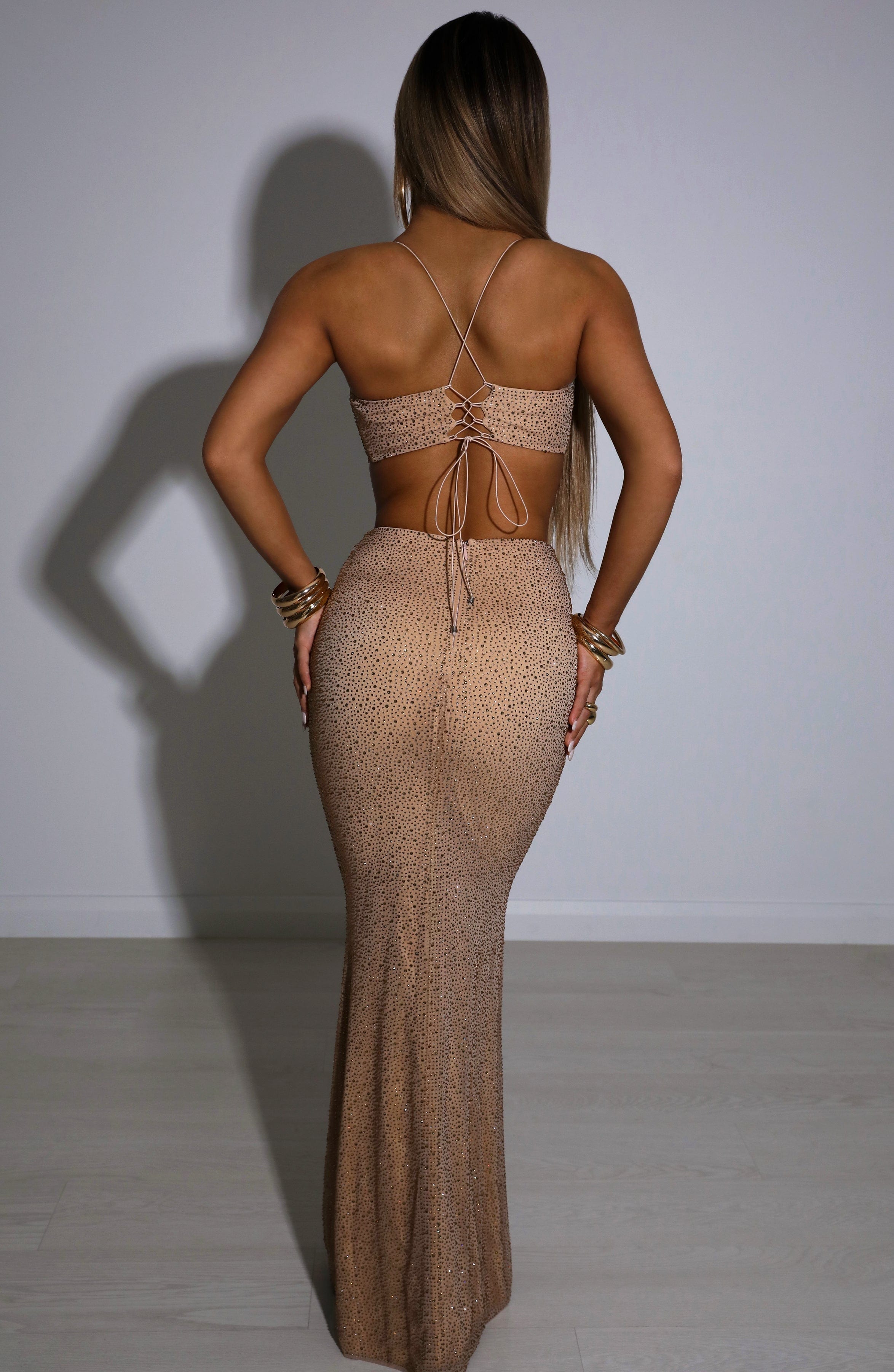Bronz Eloise Maxi Etek