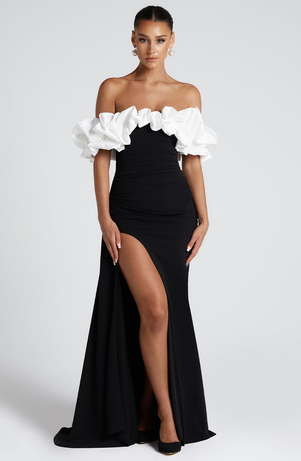 Elsie Maxi Siyah Elbise