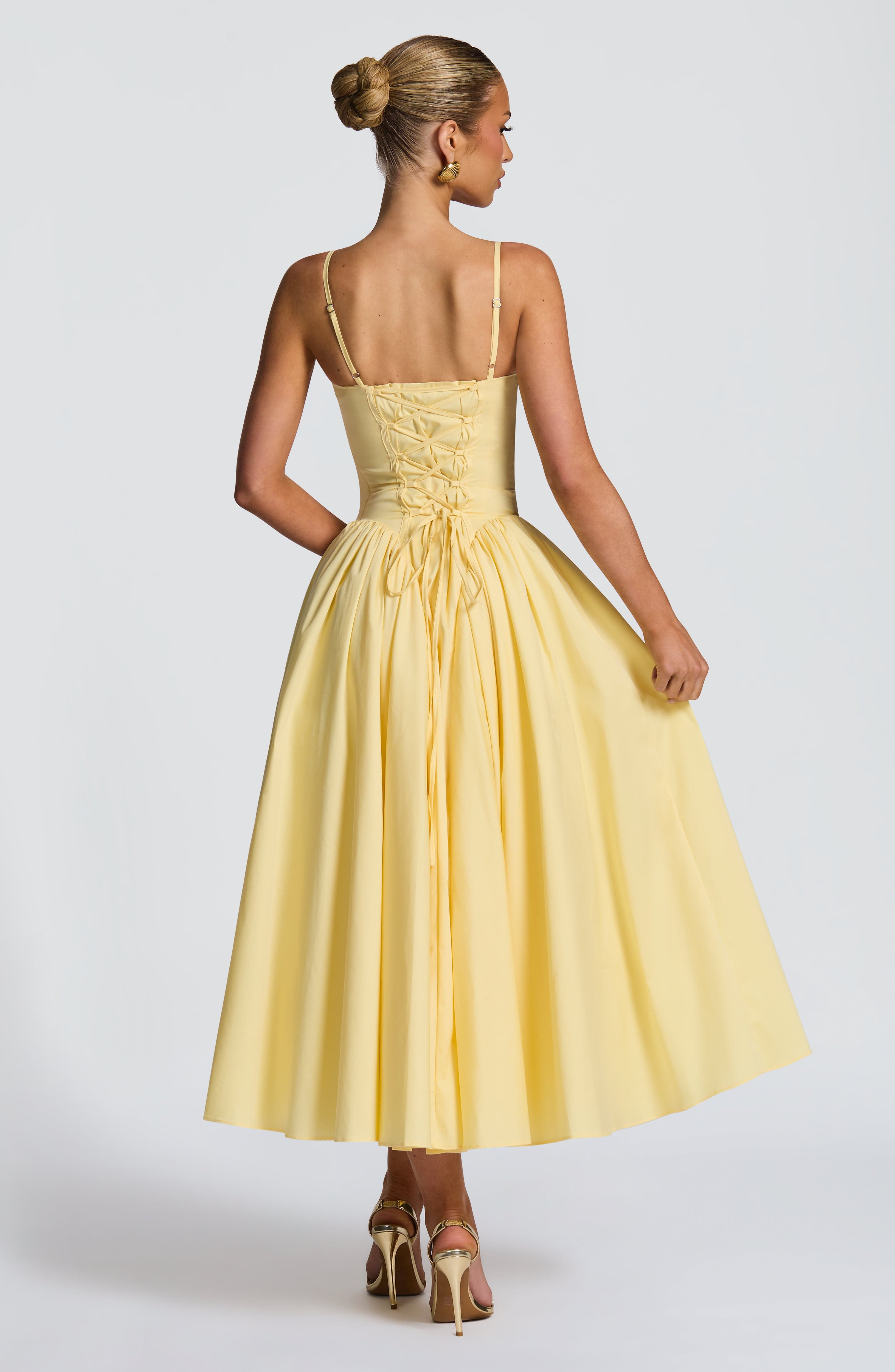 Emerson Limon Midi Elbise